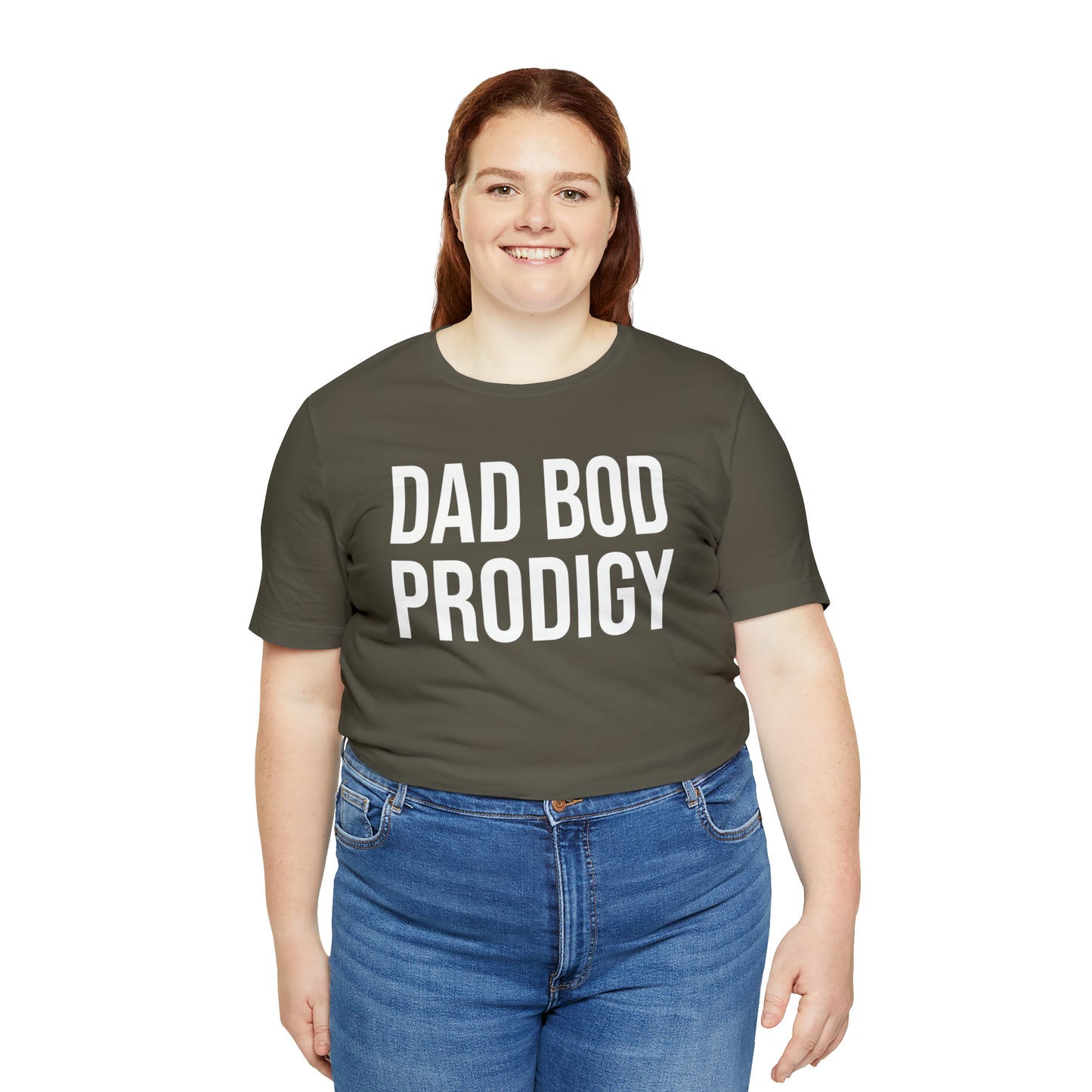 Dad Bod Prodigy Dad Shirt - T-Shirt - Cool Father’s Day Shirt - Funny Dad Shirt - Father Figure Shirt