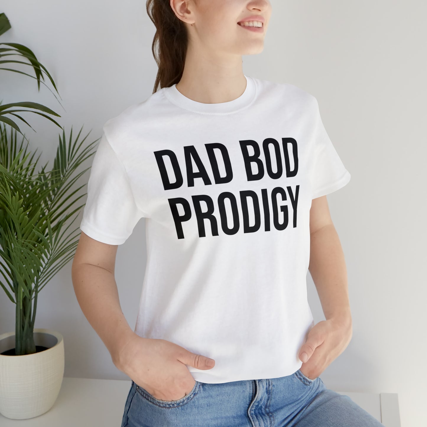 Dad Bod Prodigy Dad Shirt - T-Shirt - Cool Father’s Day Shirt - Funny Dad Shirt - Father Figure Shirt