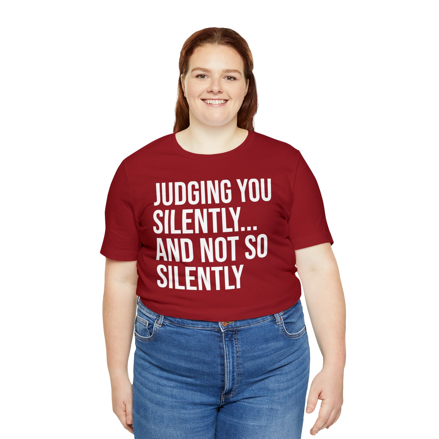 Judging You Silently Shirt - T-Shirt - Cool Father’s Day Shirt - Funny Dad Shirt - Father Figure Shirt - Entrepreneur - Parenting