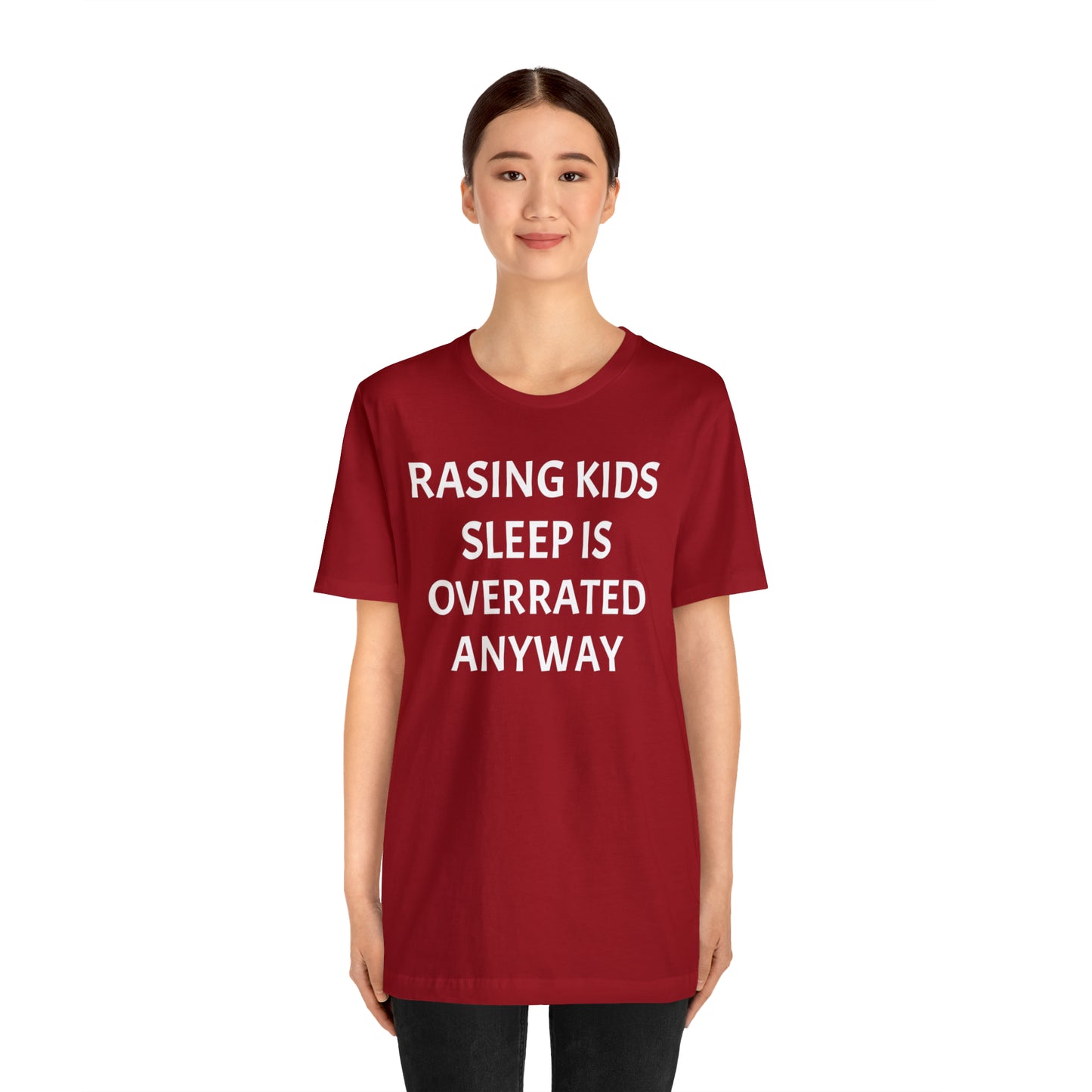 Sleep is Overrated Parenting - T-Shirt - Cool Father’s Day Shirt - Funny Dad Shirt - Father Figure Shirt - Mom - Mothers - Entrepreneur