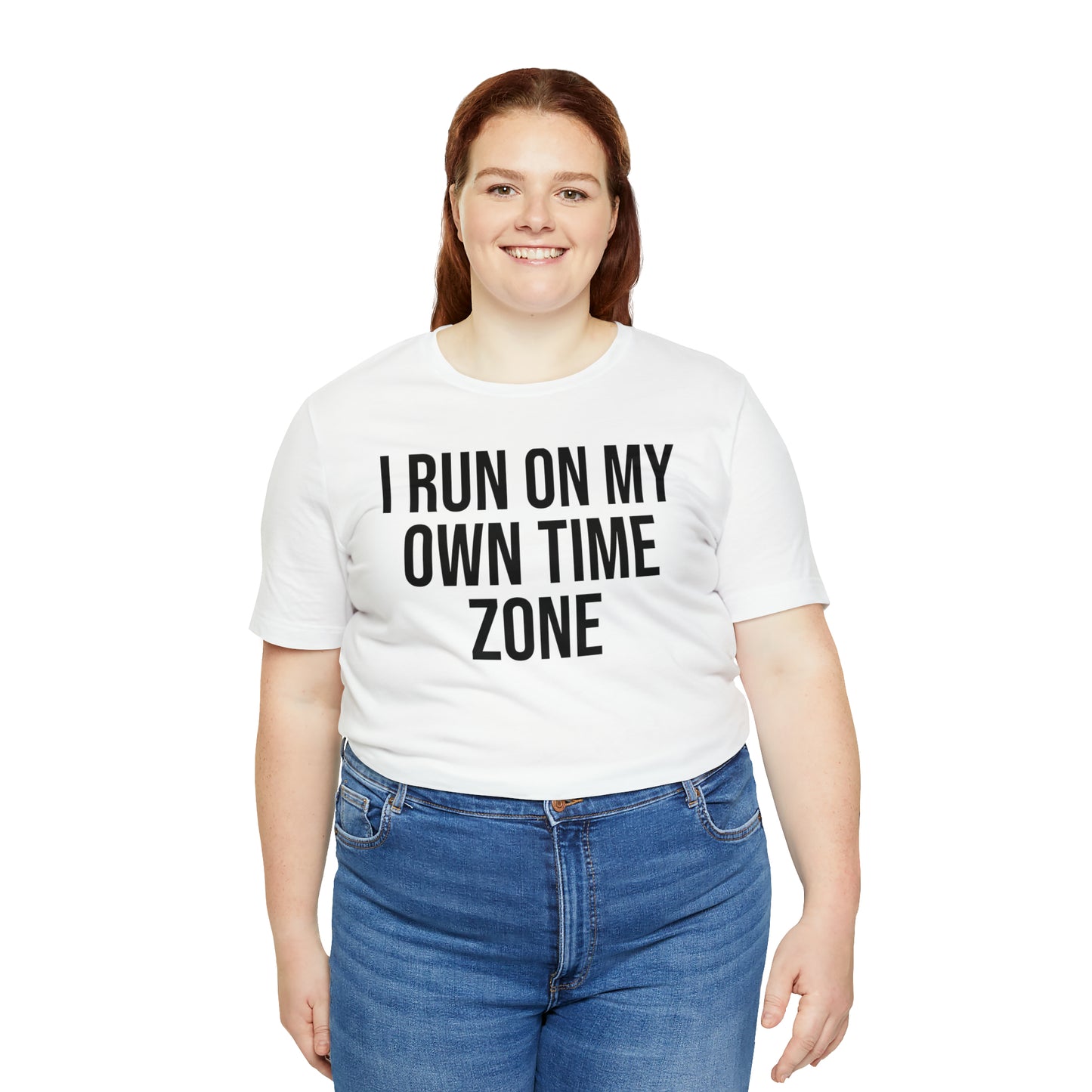 I Run On My Own Time Zone Shirt - T-Shirt - Cool Father’s Day Shirt - Funny Dad Shirt - Father Figure Shirt - Entrepreneur - Parenting