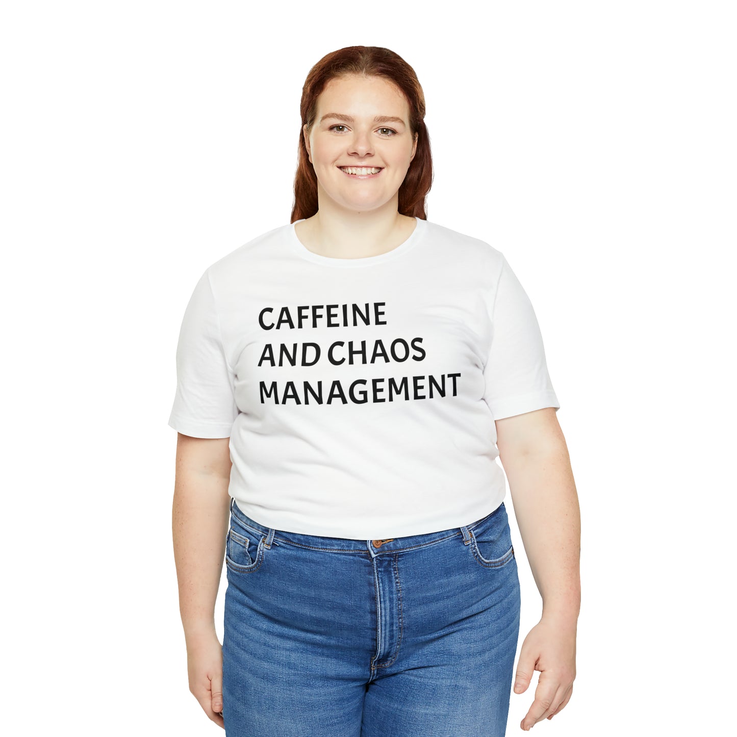 Caffeine and Chaos Shirt - T-Shirt - Cool Father’s Day Shirt - Funny Dad Shirt - Father Figure Shirt - Entrepreneur - Moms - Mothers - Parenting