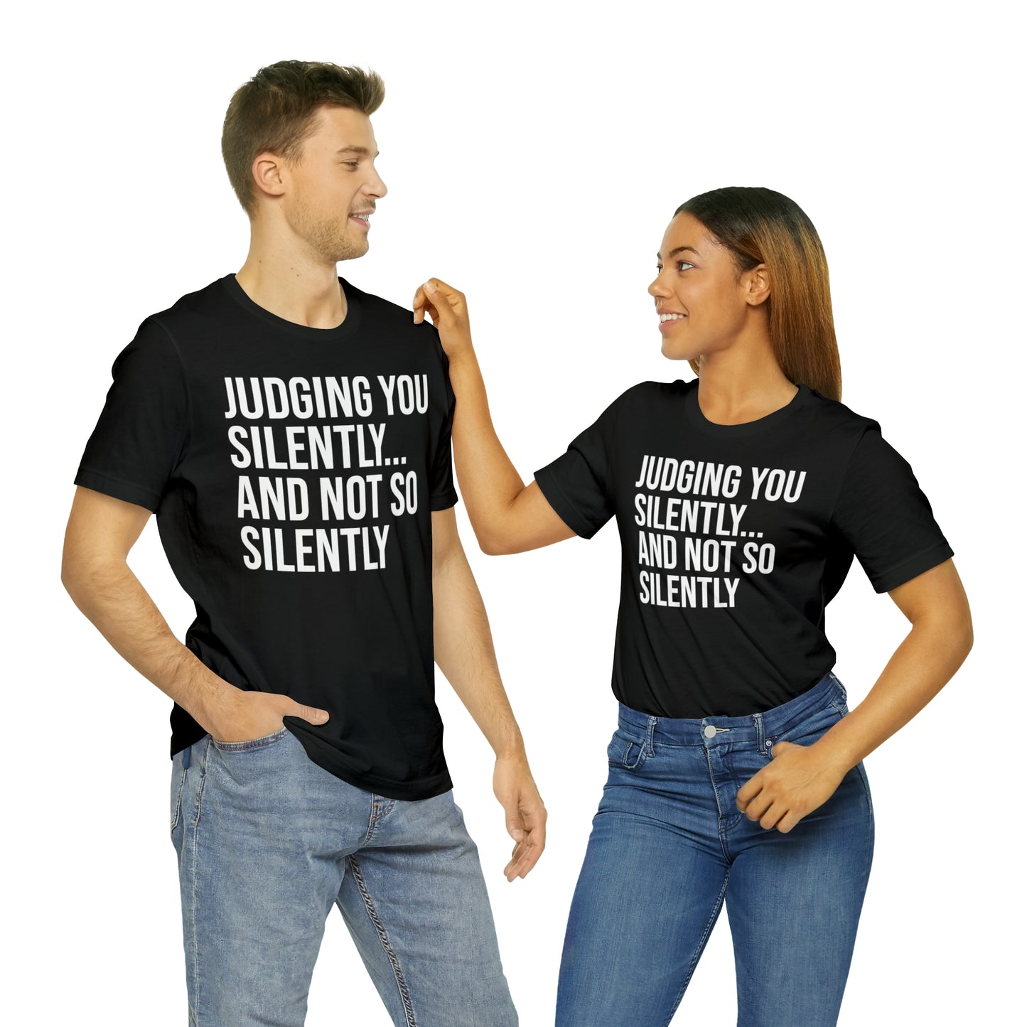 Judging You Silently Shirt - T-Shirt - Cool Father’s Day Shirt - Funny Dad Shirt - Father Figure Shirt - Entrepreneur - Parenting