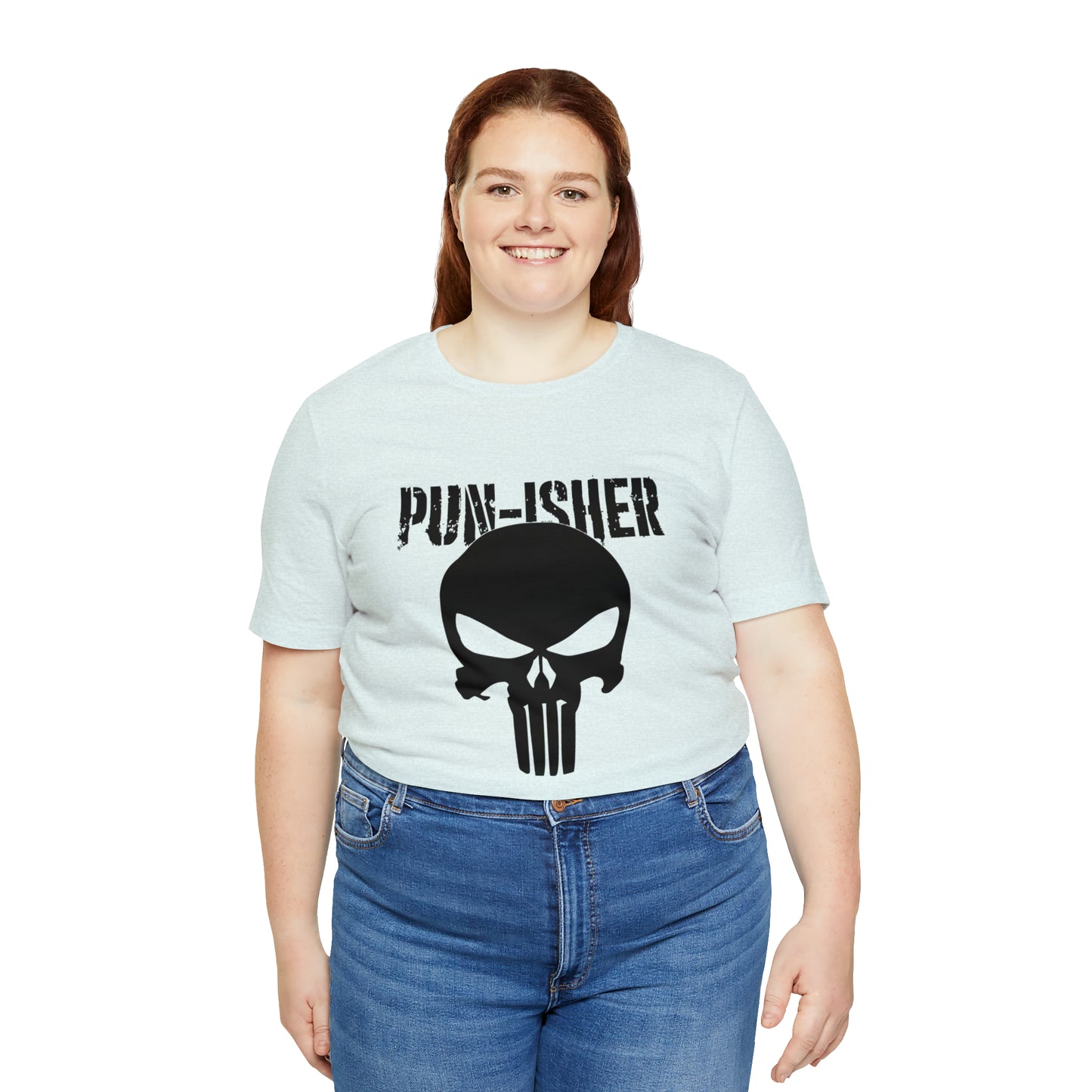 Pun-Isher Punisher Pun Dad Shirt - T-Shirt - Cool Father’s Day Shirt - Funny Dad Shirt - Father Figure Shirt