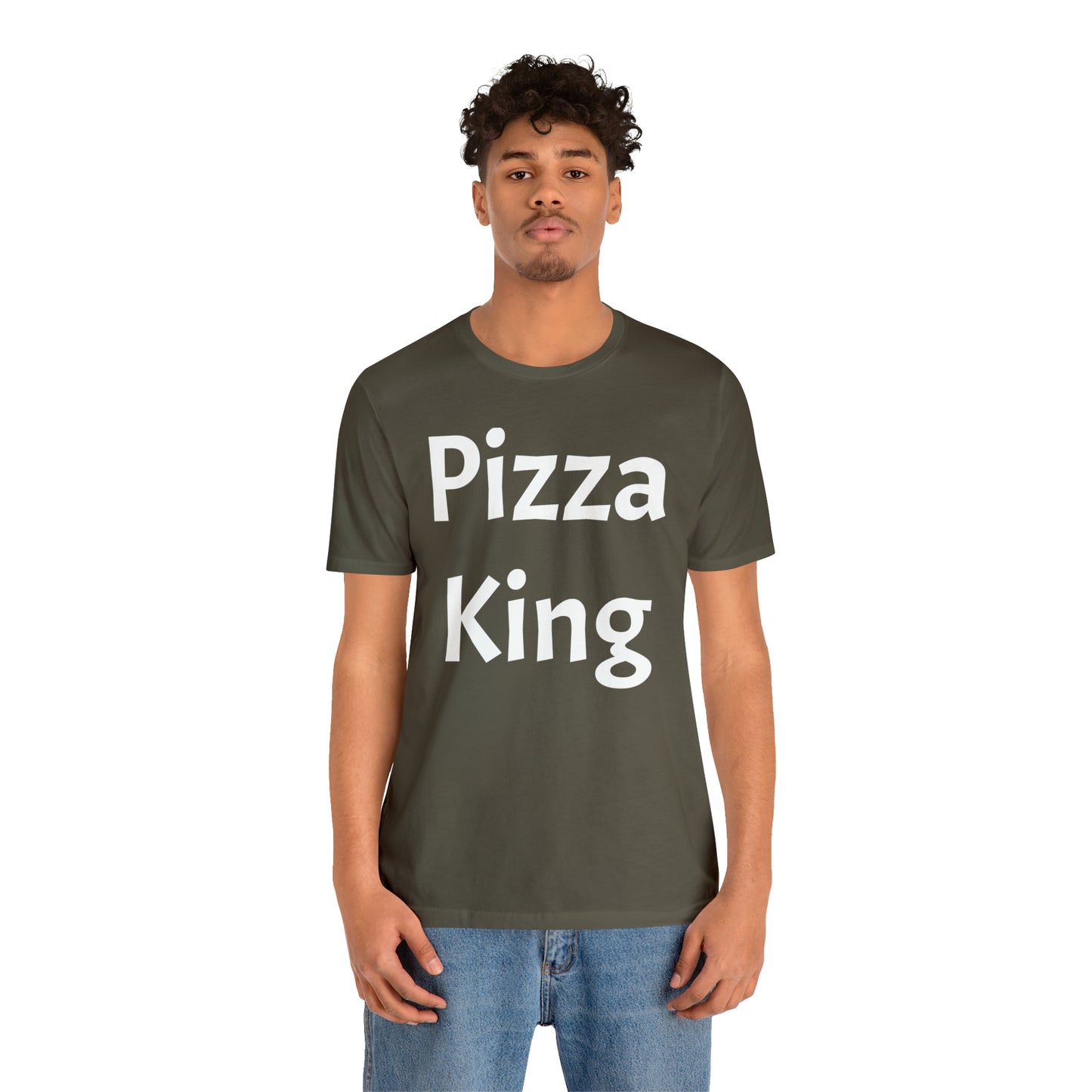 Pizza King Dad Shirt - T-Shirt - Cool Father’s Day Shirt - Funny Dad Shirt - Father Figure Shirt