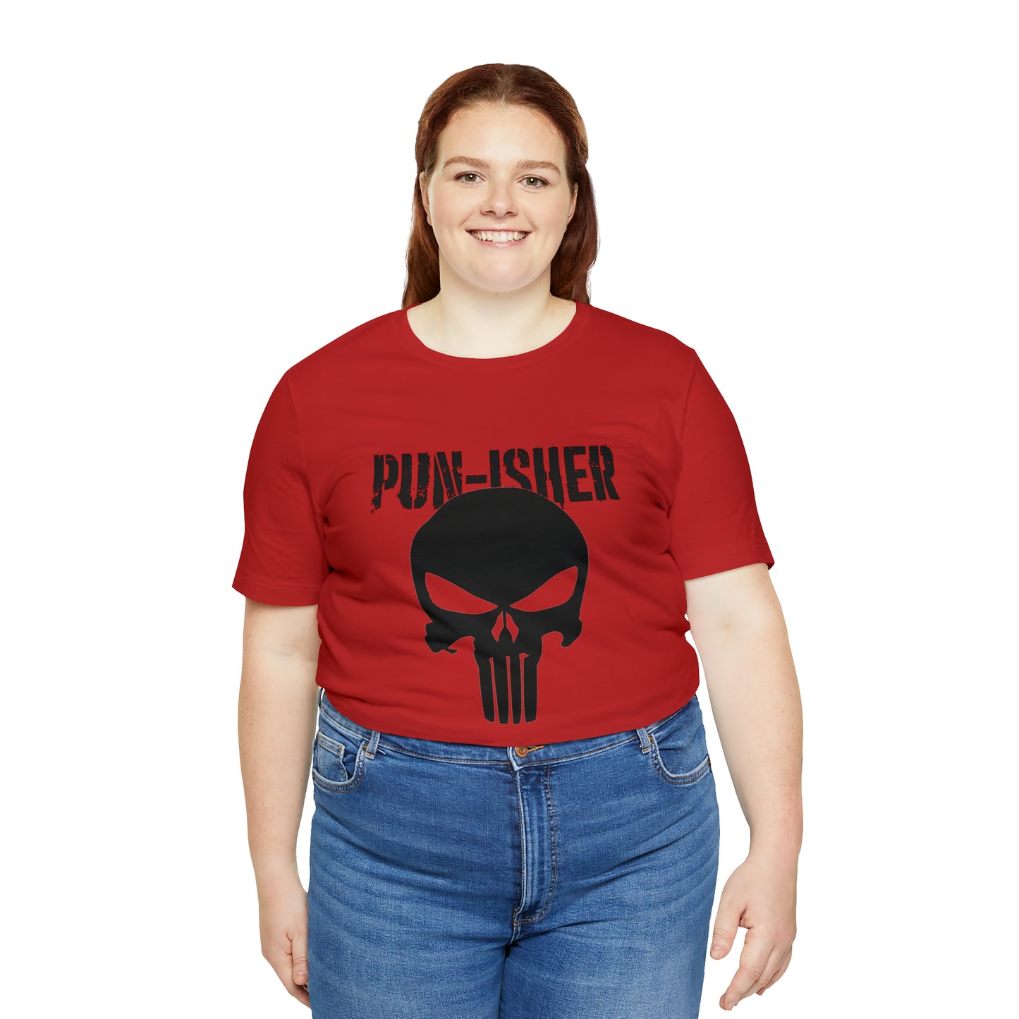 Pun-Isher Punisher Pun Dad Shirt - T-Shirt - Cool Father’s Day Shirt - Funny Dad Shirt - Father Figure Shirt