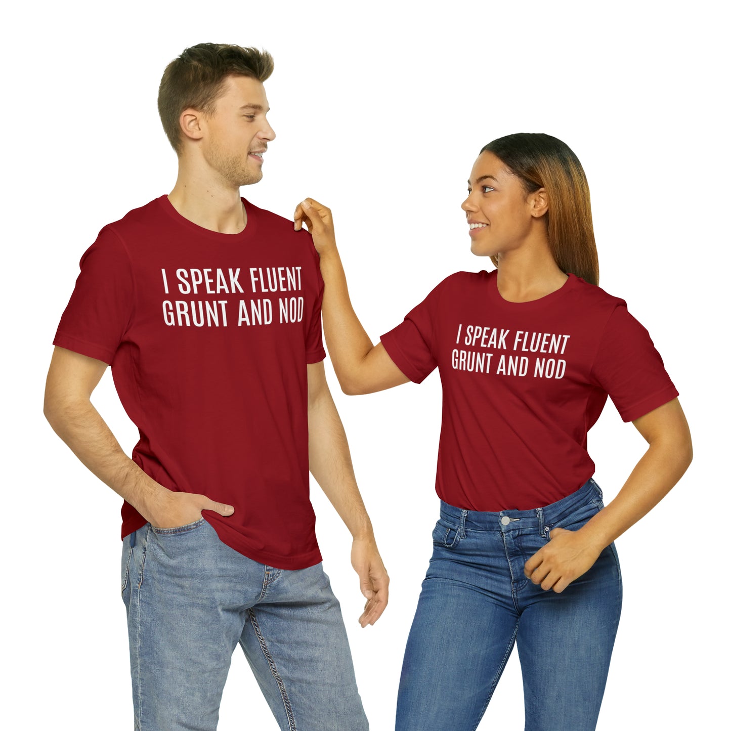 I Speak Fluent Grunt & Nod Shirt - T-Shirt - Cool Father’s Day Shirt - Funny Dad Shirt - Father Figure Shirt - Entrepreneur - Parenting - Men