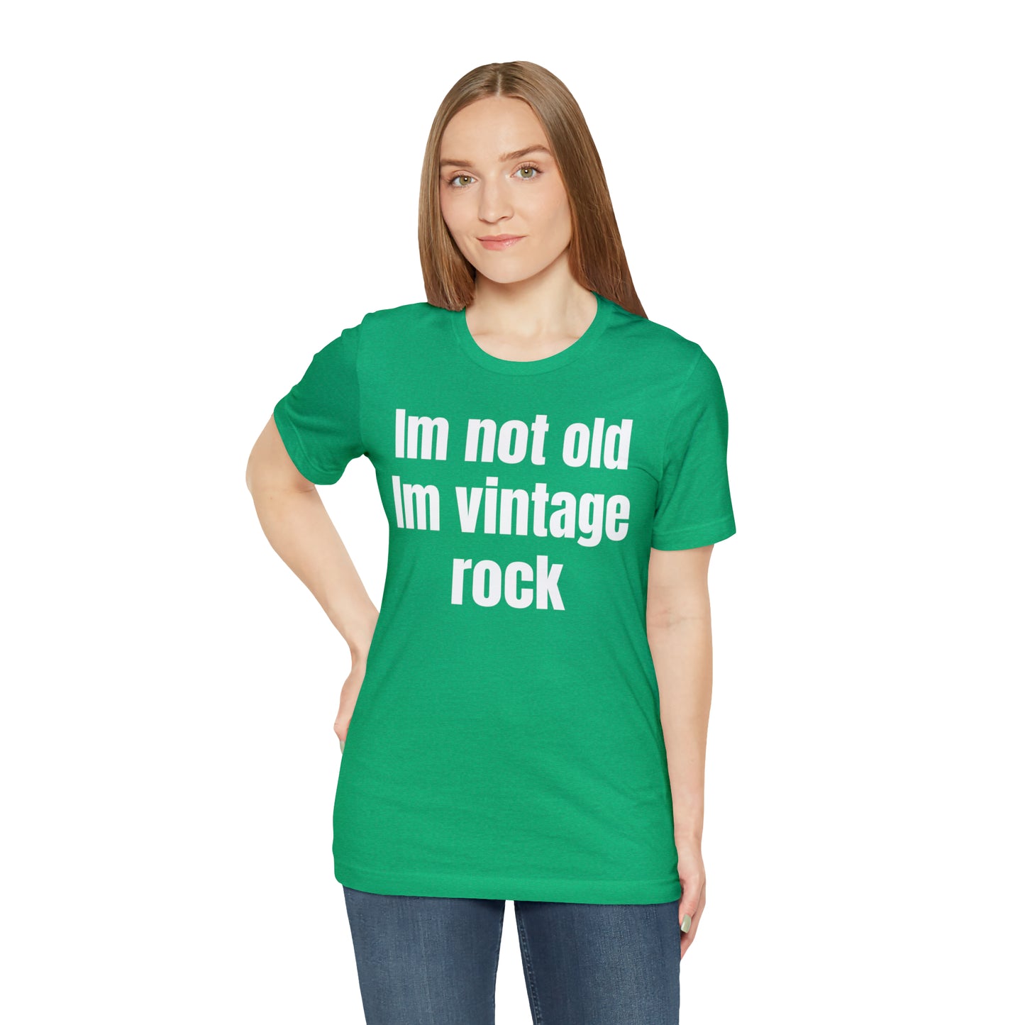 I'm Not Old I'm Vintage Rock Shirt - T-Shirt - Cool Father’s Day Shirt - Funny Dad Shirt - Father Figure Shirt - Entrepreneur - Moms - Mothers - Parenting