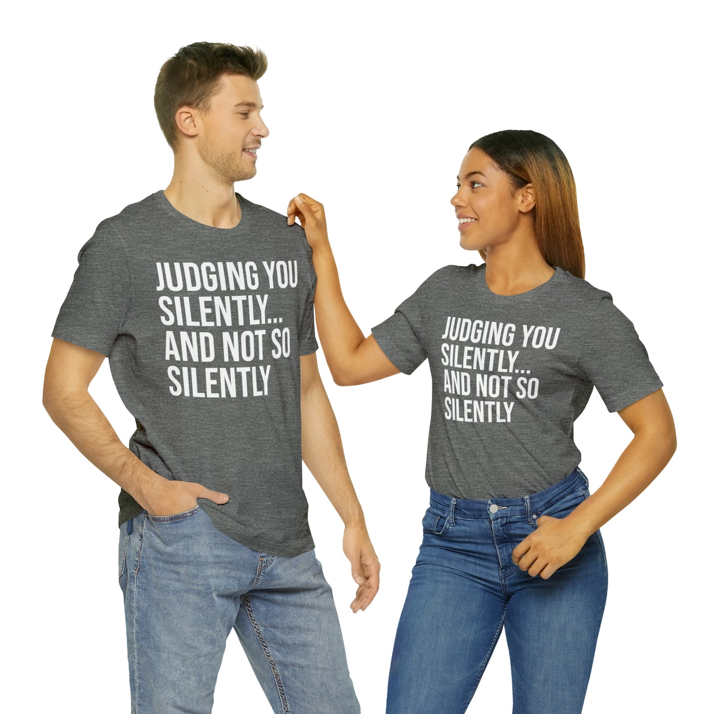 Judging You Silently Shirt - T-Shirt - Cool Father’s Day Shirt - Funny Dad Shirt - Father Figure Shirt - Entrepreneur - Parenting