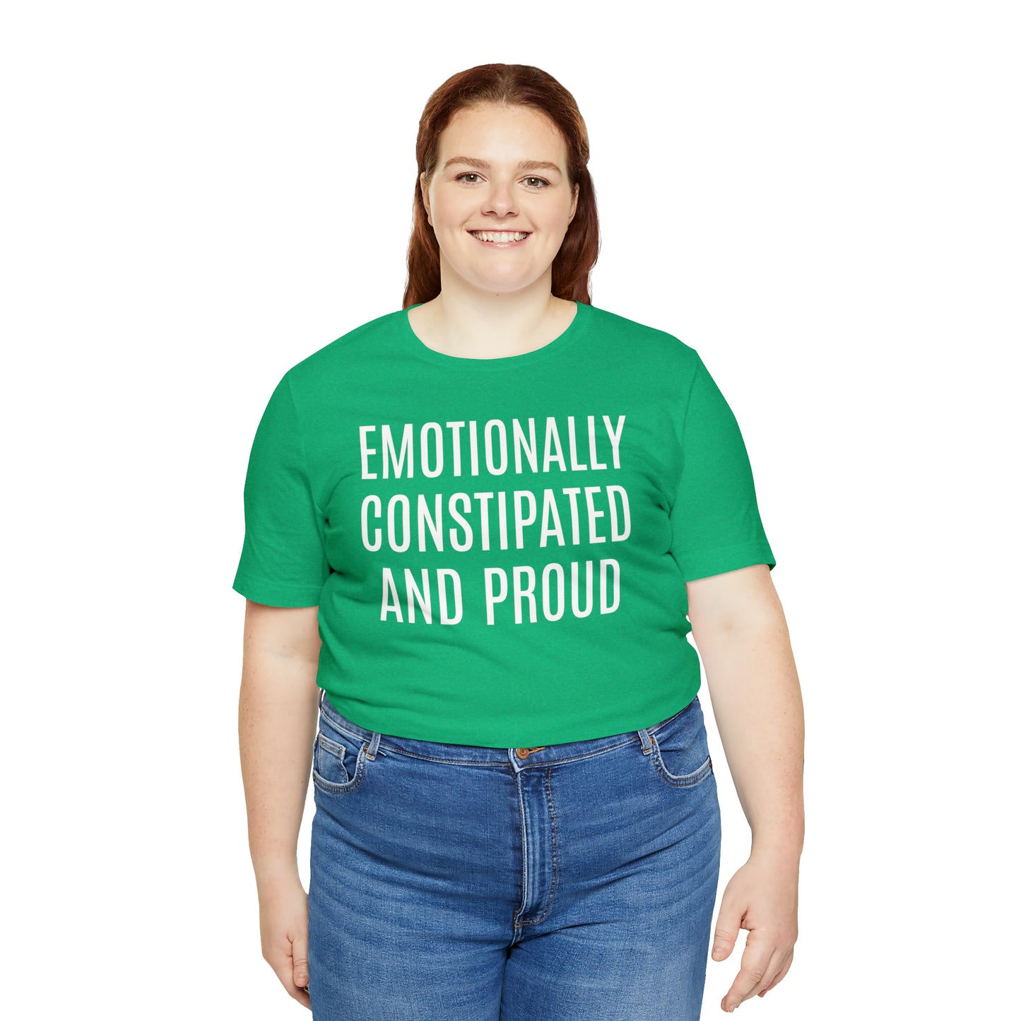 Emotionally Constipated & Proud Shirt - T-Shirt - Cool Father’s Day Shirt - Funny Dad Shirt - Father Figure Shirt - Entrepreneur - Parenting