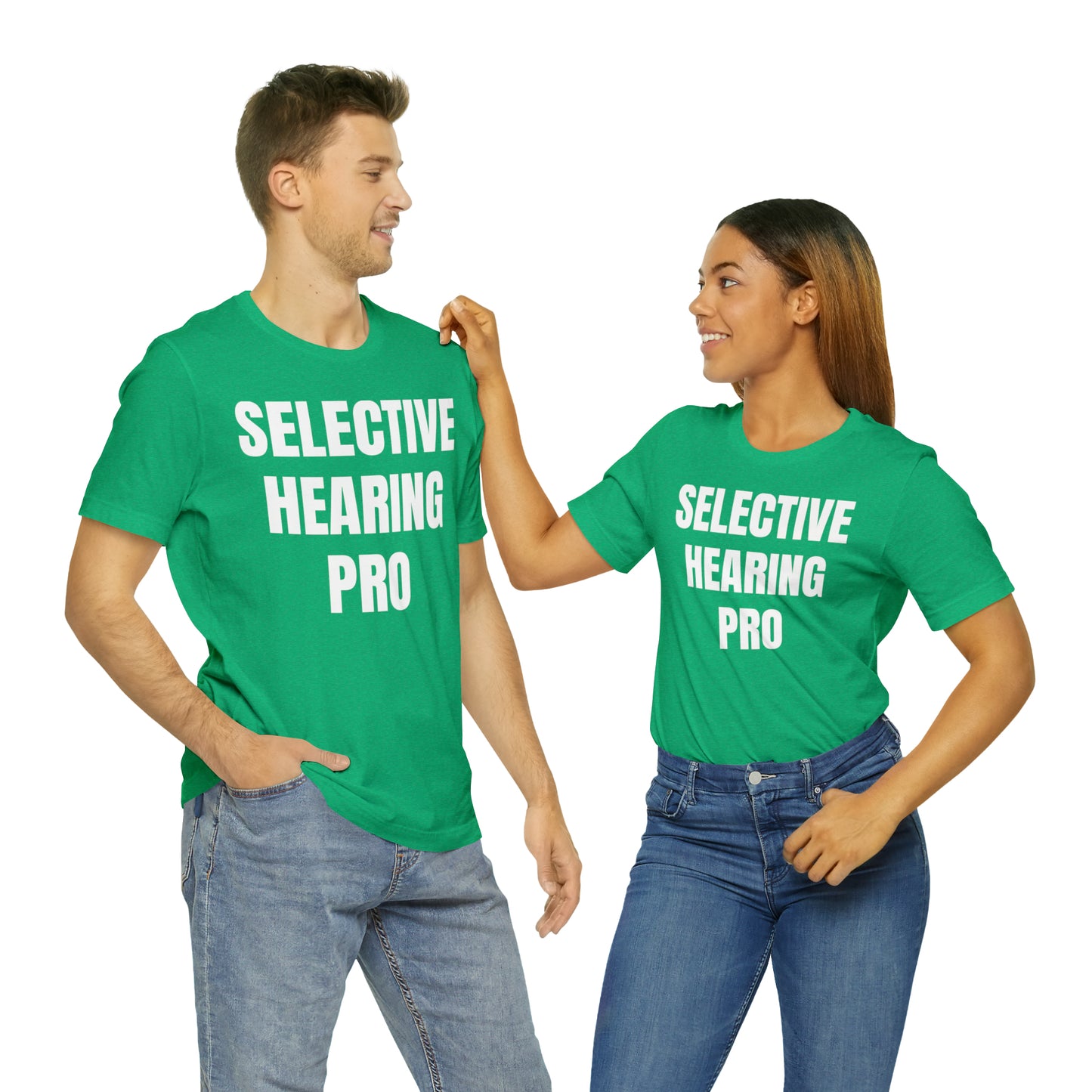 Selective Hearing Pro Shirt - T-Shirt - Cool Father’s Day Shirt - Funny Dad Shirt - Father Figure Shirt - Entrepreneur - Parenting