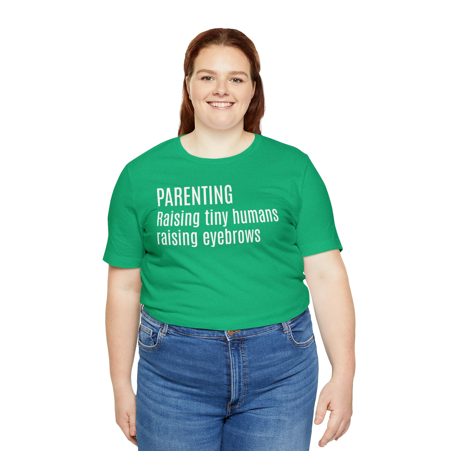 Raising Tiny Humans Raising Eyebrows Shirt - T-Shirt - Cool Father’s Day Shirt - Funny Dad Shirt - Father Figure Shirt - Entrepreneur - Moms - Mothers - Parenting