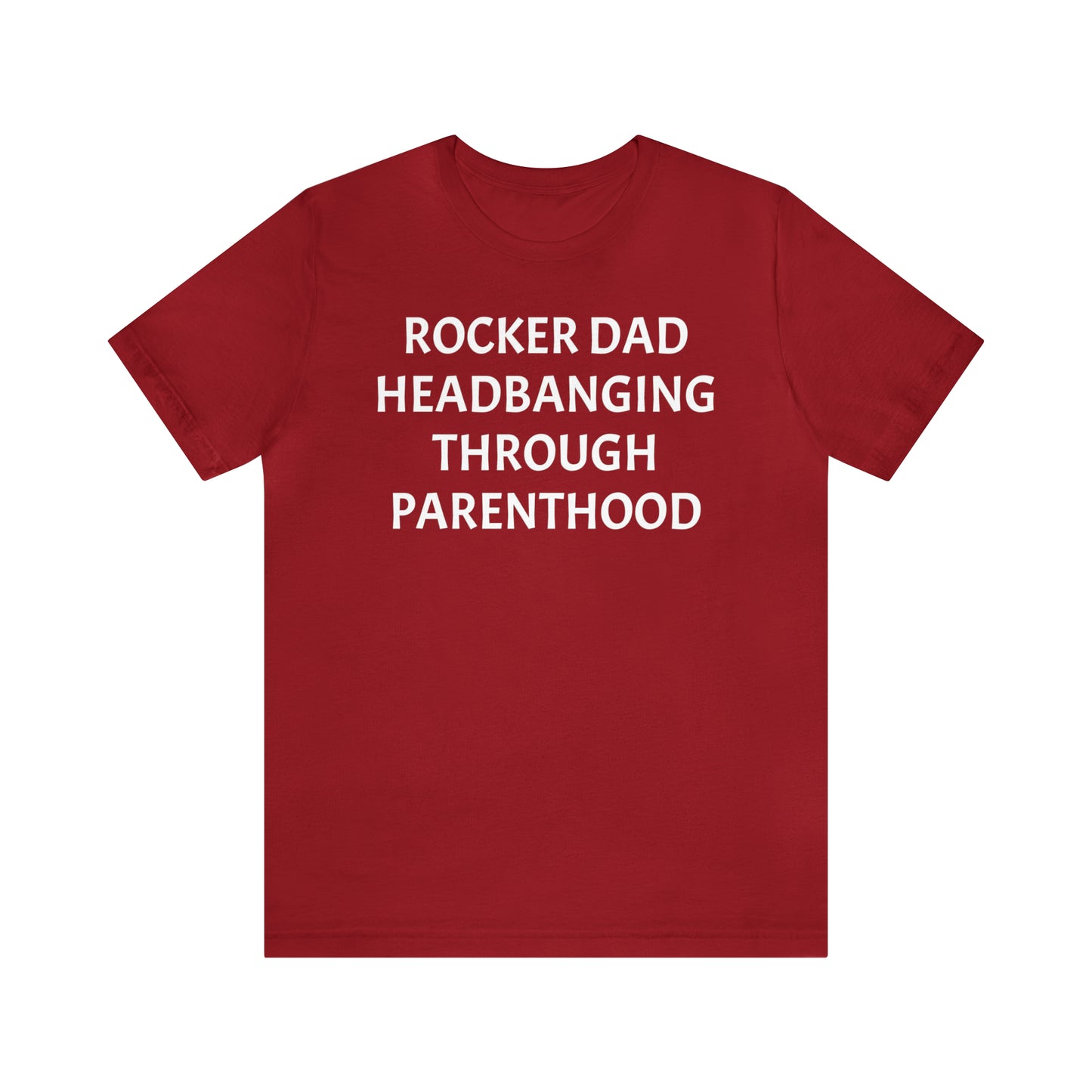 Rocker Dad Headbanging Parenthood - T-Shirt - Cool Father’s Day Shirt - Funny Dad Shirt - Father Figure Shirt - Entrepreneur -  Parenting