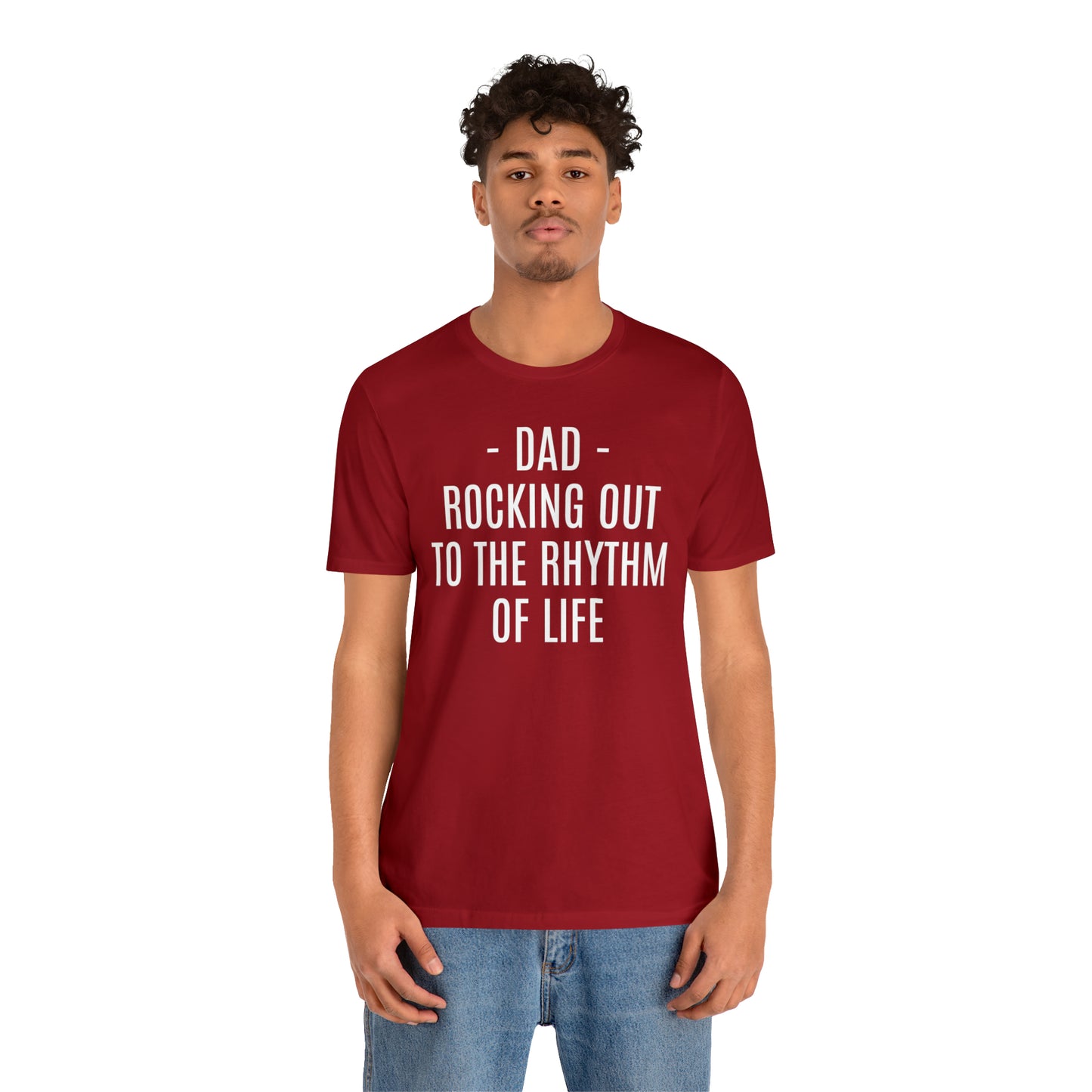 Dad Rocking Out to the Rhythm Shirt - T-Shirt - Cool Father’s Day Shirt - Funny Dad Shirt - Father Figure Shirt - Entrepreneur - Parenting