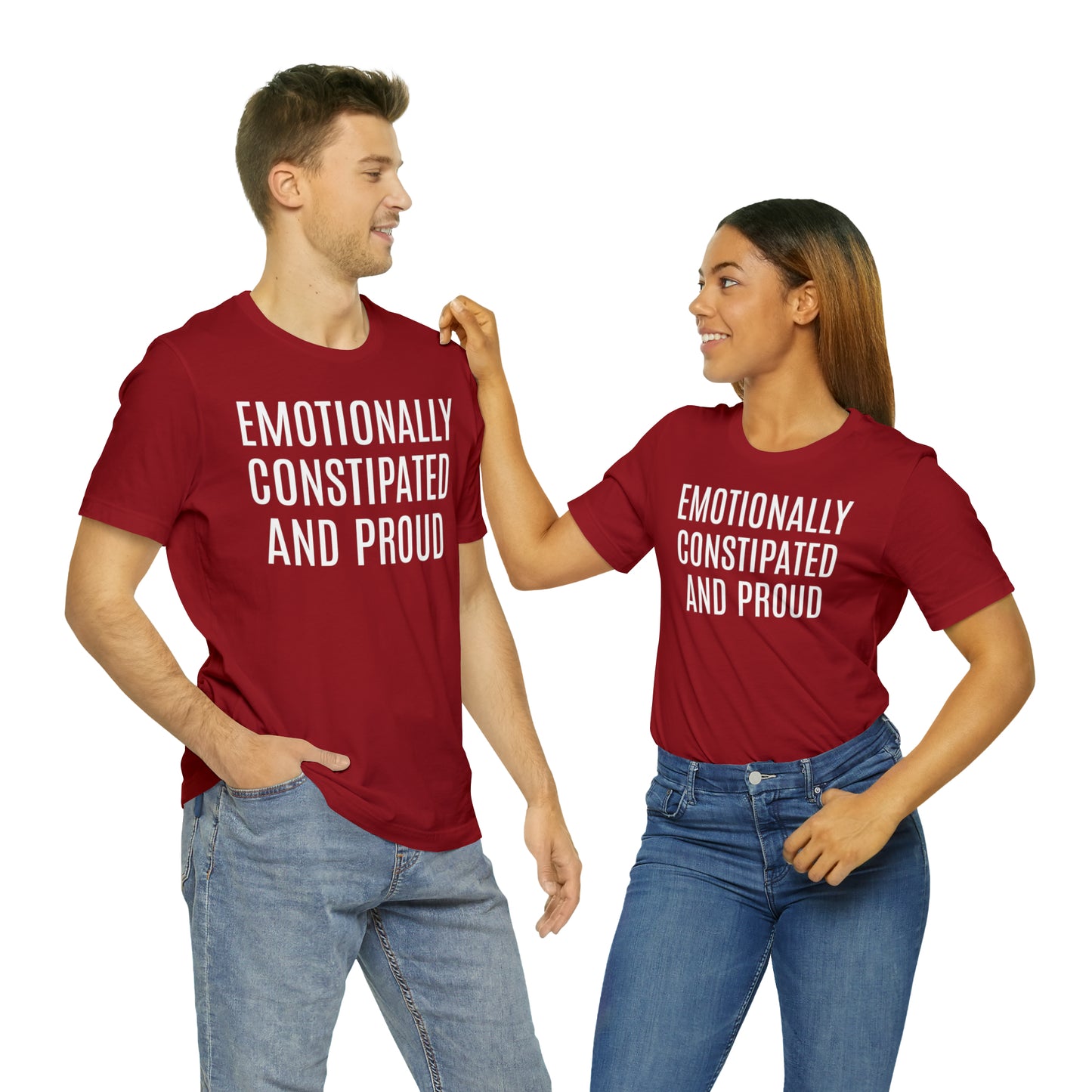 Emotionally Constipated & Proud Shirt - T-Shirt - Cool Father’s Day Shirt - Funny Dad Shirt - Father Figure Shirt - Entrepreneur - Parenting