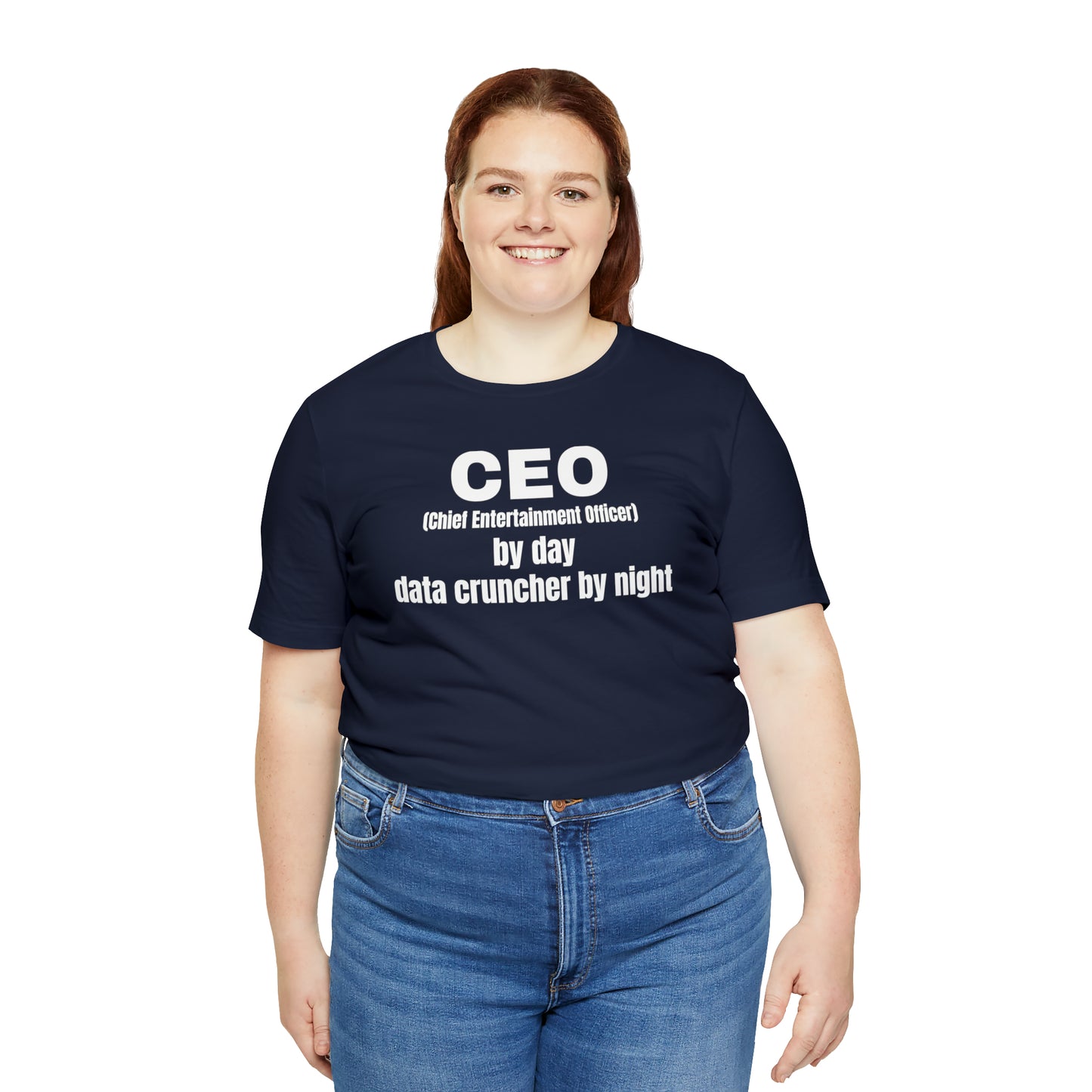 CEO by Day Data Cruncher by Night Dad Shirt - T-Shirt - Cool Father’s Day Shirt - Funny Dad Shirt - Father Figure Shirt - Mom - Mothers - Entrepreneur