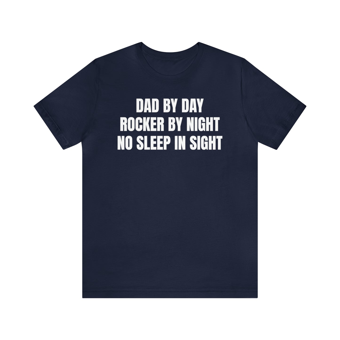 Dad by Day Rocker by Night - T-Shirt - Cool Father’s Day Shirt - Funny Dad Shirt - Father Figure Shirt - Parenting - Entrepreneur