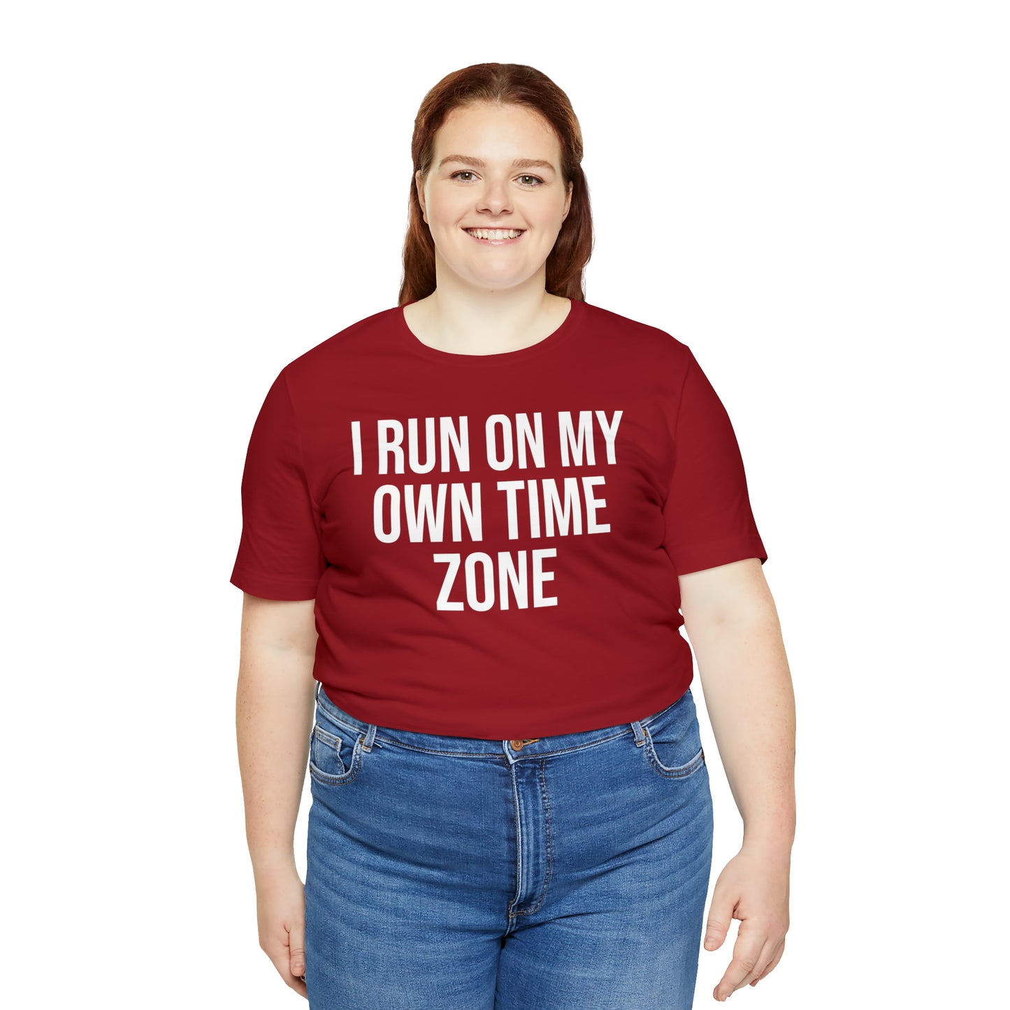 I Run On My Own Time Zone Shirt - T-Shirt - Cool Father’s Day Shirt - Funny Dad Shirt - Father Figure Shirt - Entrepreneur - Parenting