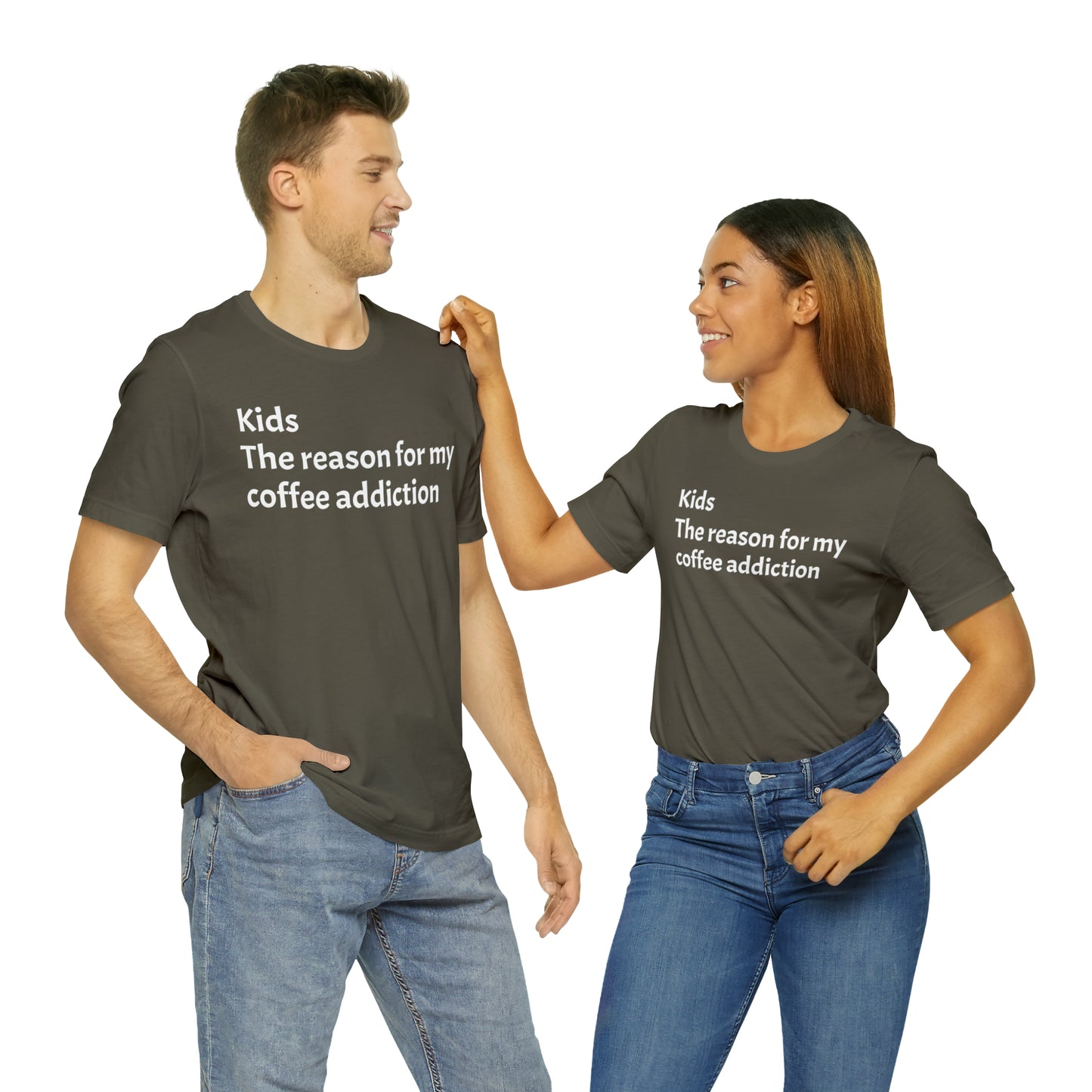 My Coffee Addiction Shirt - T-Shirt - Cool Father’s Day Shirt - Funny Dad Shirt - Father Figure Shirt - Entrepreneur - Moms - Mothers - Parenting