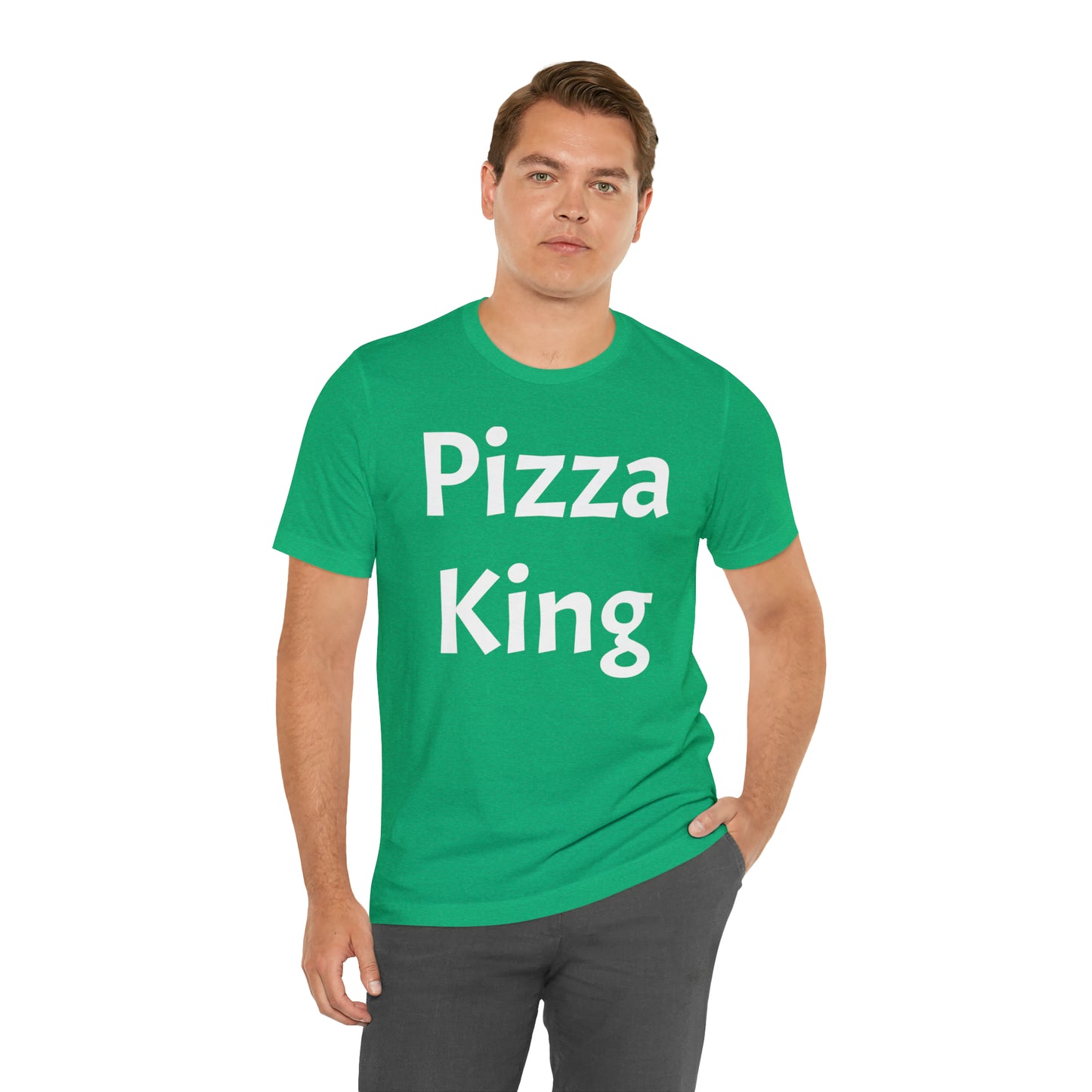 Pizza King Dad Shirt - T-Shirt - Cool Father’s Day Shirt - Funny Dad Shirt - Father Figure Shirt