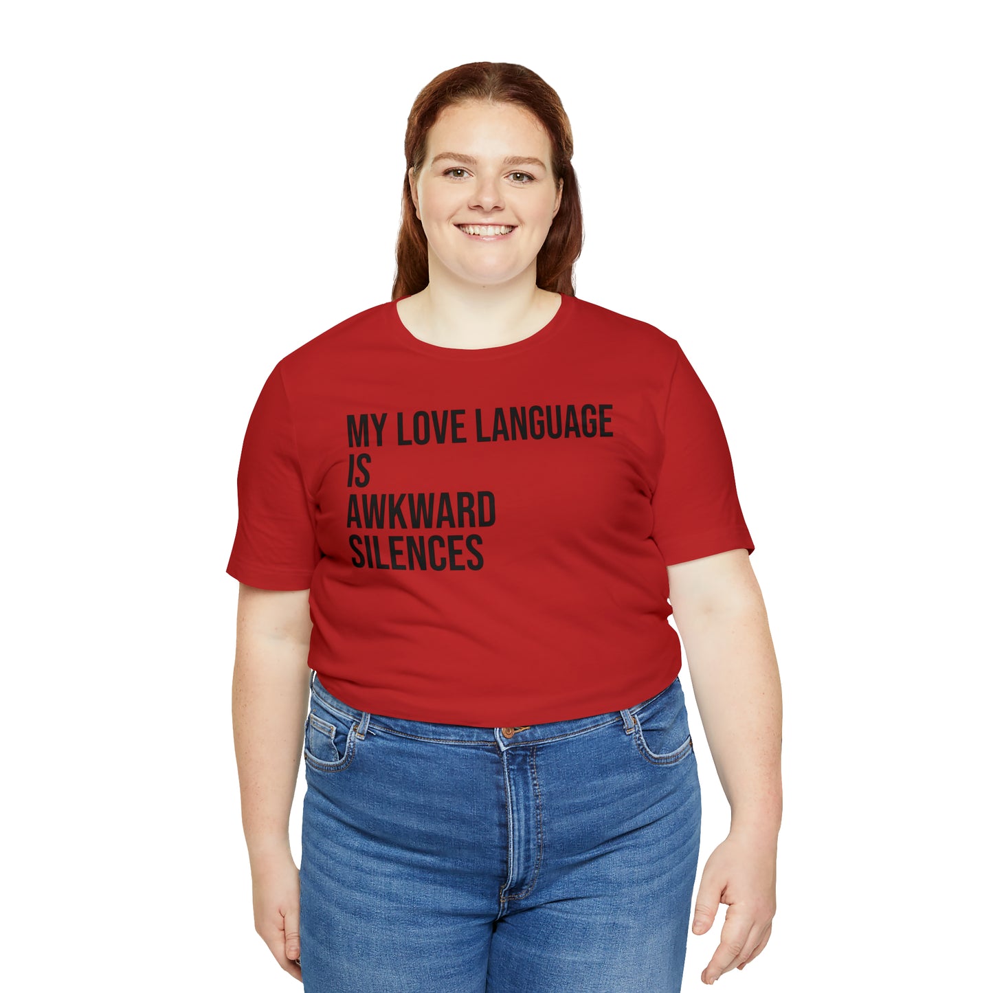 My Love Language Is Awkward Silences Shirt - T-Shirt - Cool Father’s Day Shirt - Funny Dad Shirt - Father Figure Shirt - Entrepreneur - Parenting