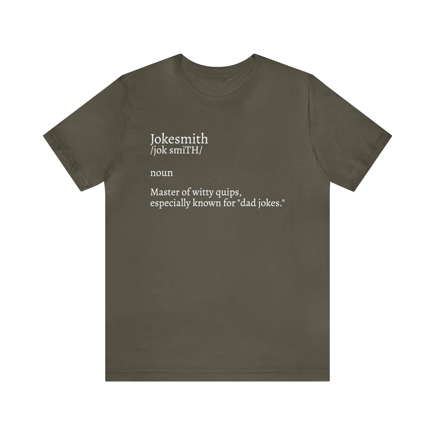 Jokesmith Dictionary Dad Shirt - T-Shirt - Cool Father’s Day Shirt - Funny Dad Shirt - Father Figure Shirt