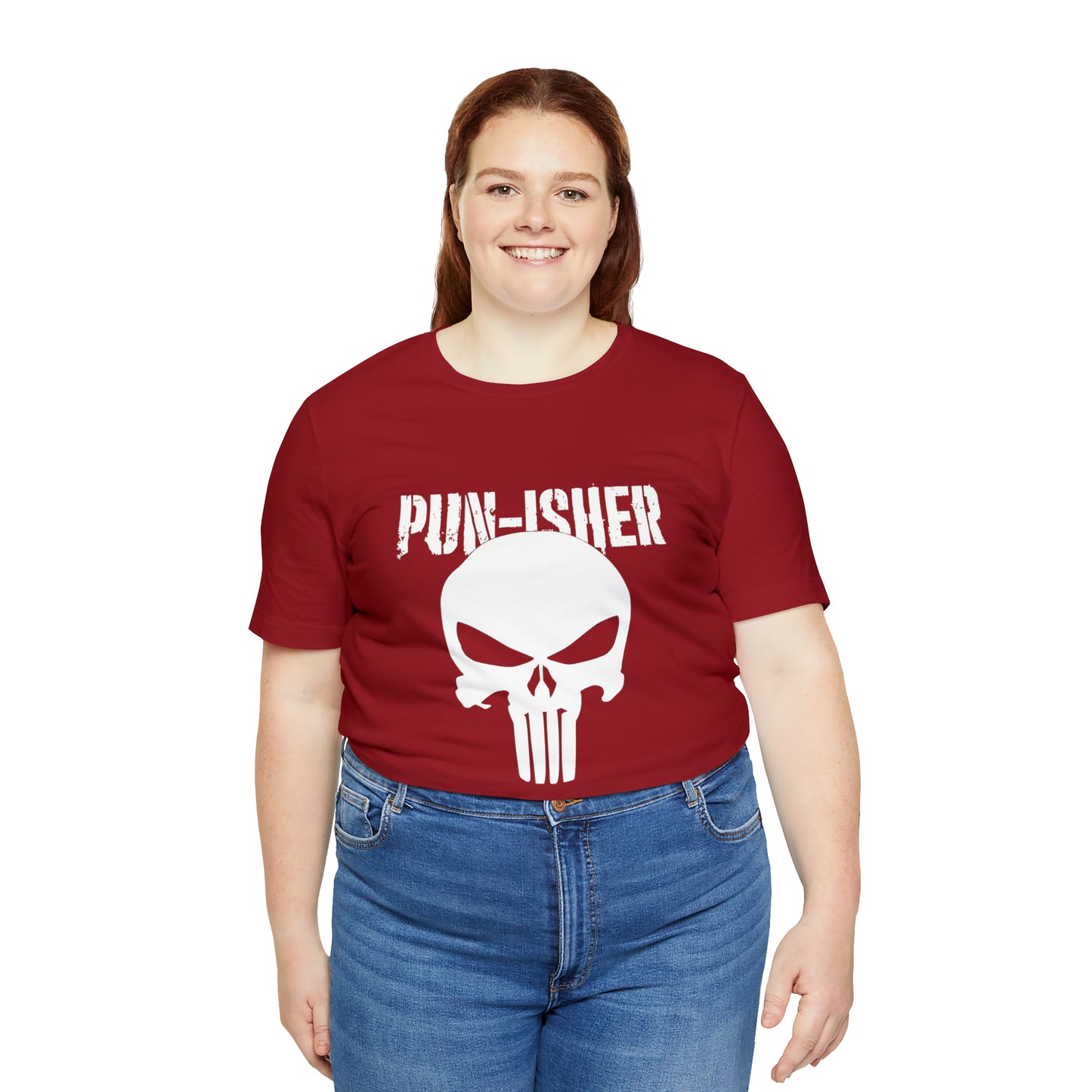 Pun-Isher Punisher Pun Dad Shirt - T-Shirt - Cool Father’s Day Shirt - Funny Dad Shirt - Father Figure Shirt