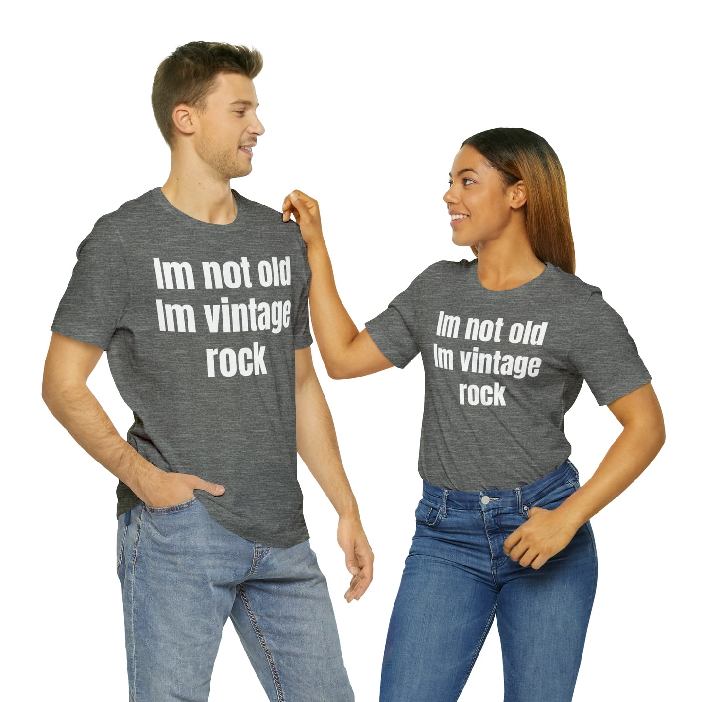 I'm Not Old I'm Vintage Rock Shirt - T-Shirt - Cool Father’s Day Shirt - Funny Dad Shirt - Father Figure Shirt - Entrepreneur - Moms - Mothers - Parenting