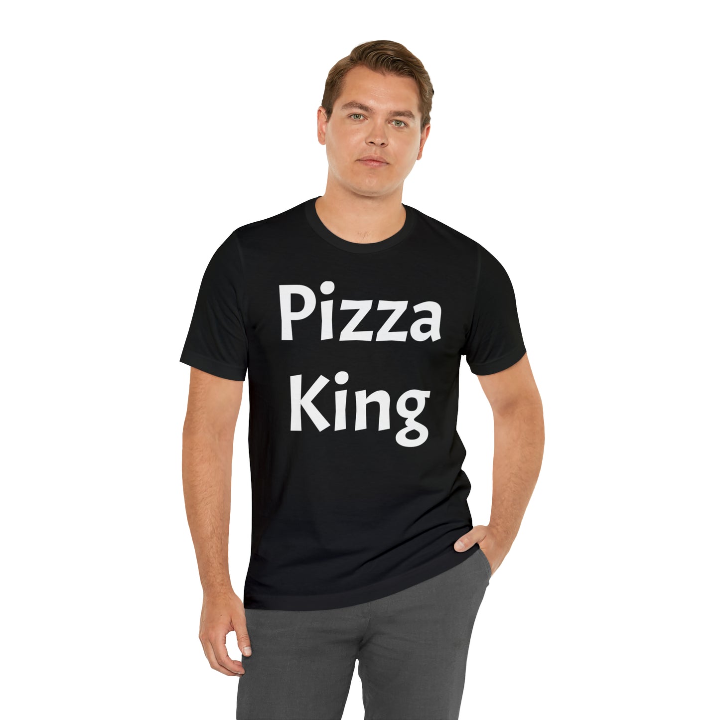 Pizza King Dad Shirt - T-Shirt - Cool Father’s Day Shirt - Funny Dad Shirt - Father Figure Shirt