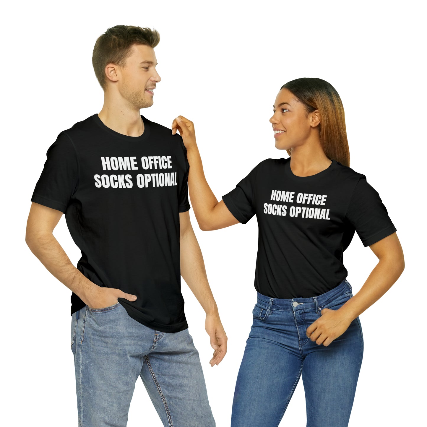 Home Office Socks Optional Dad Shirt - T-Shirt - Cool Father’s Day Shirt - Funny Dad Shirt - Father Figure Shirt - Mom - Mothers - Entrepreneur