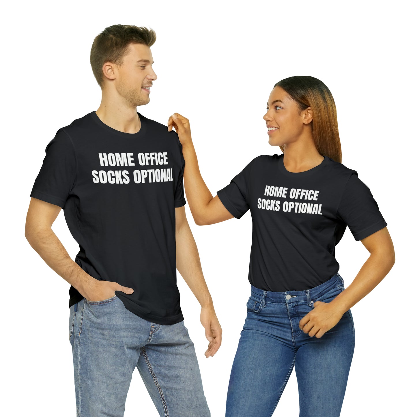 Home Office Socks Optional Dad Shirt - T-Shirt - Cool Father’s Day Shirt - Funny Dad Shirt - Father Figure Shirt - Mom - Mothers - Entrepreneur