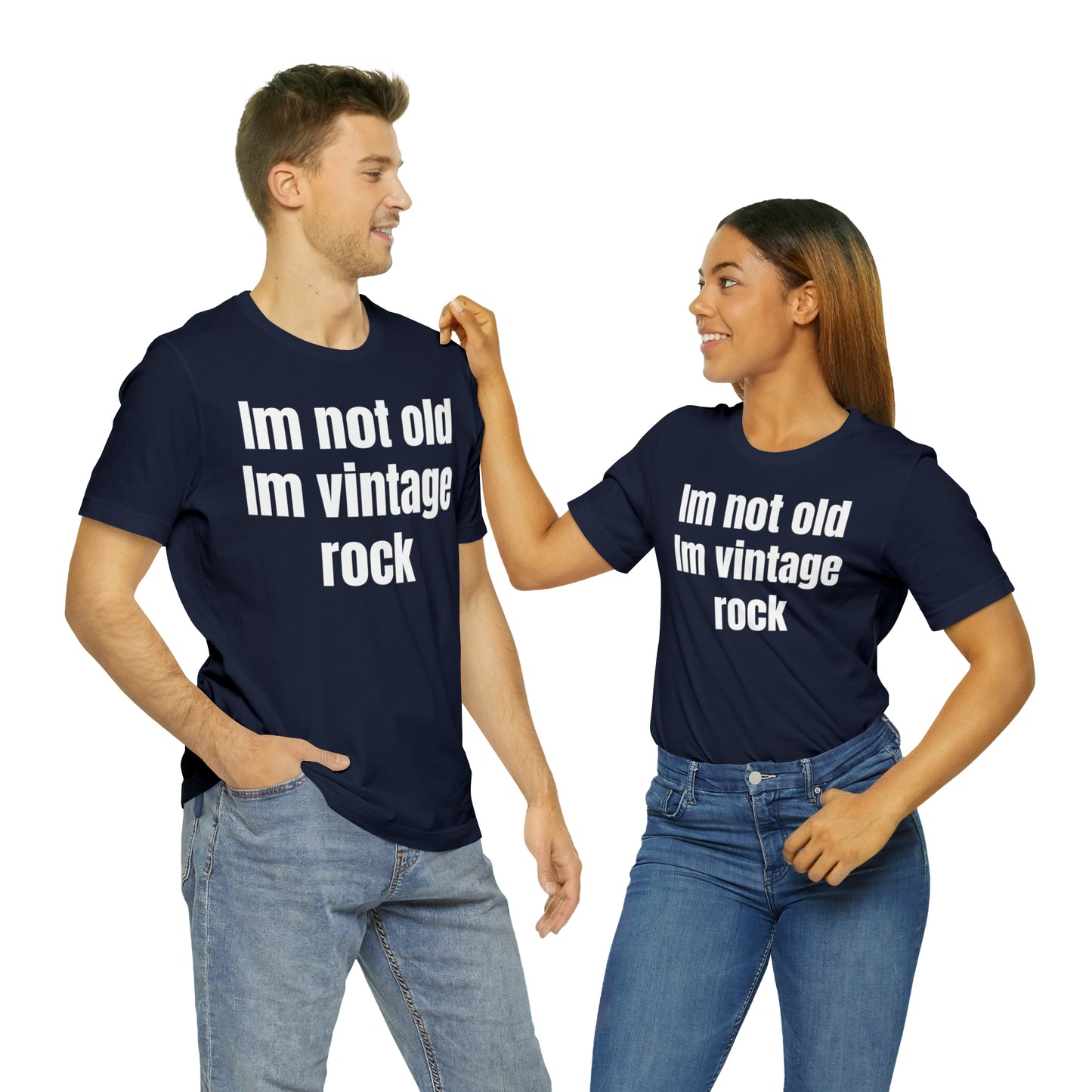 I'm Not Old I'm Vintage Rock Shirt - T-Shirt - Cool Father’s Day Shirt - Funny Dad Shirt - Father Figure Shirt - Entrepreneur - Moms - Mothers - Parenting