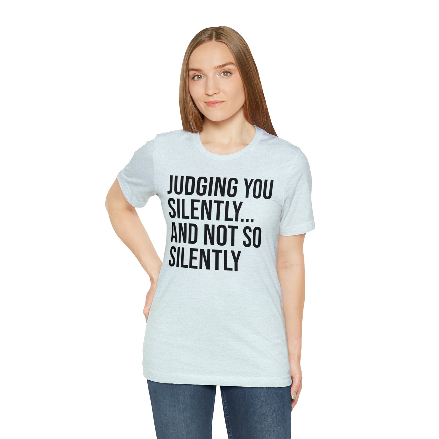 Judging You Silently Shirt - T-Shirt - Cool Father’s Day Shirt - Funny Dad Shirt - Father Figure Shirt - Entrepreneur - Parenting