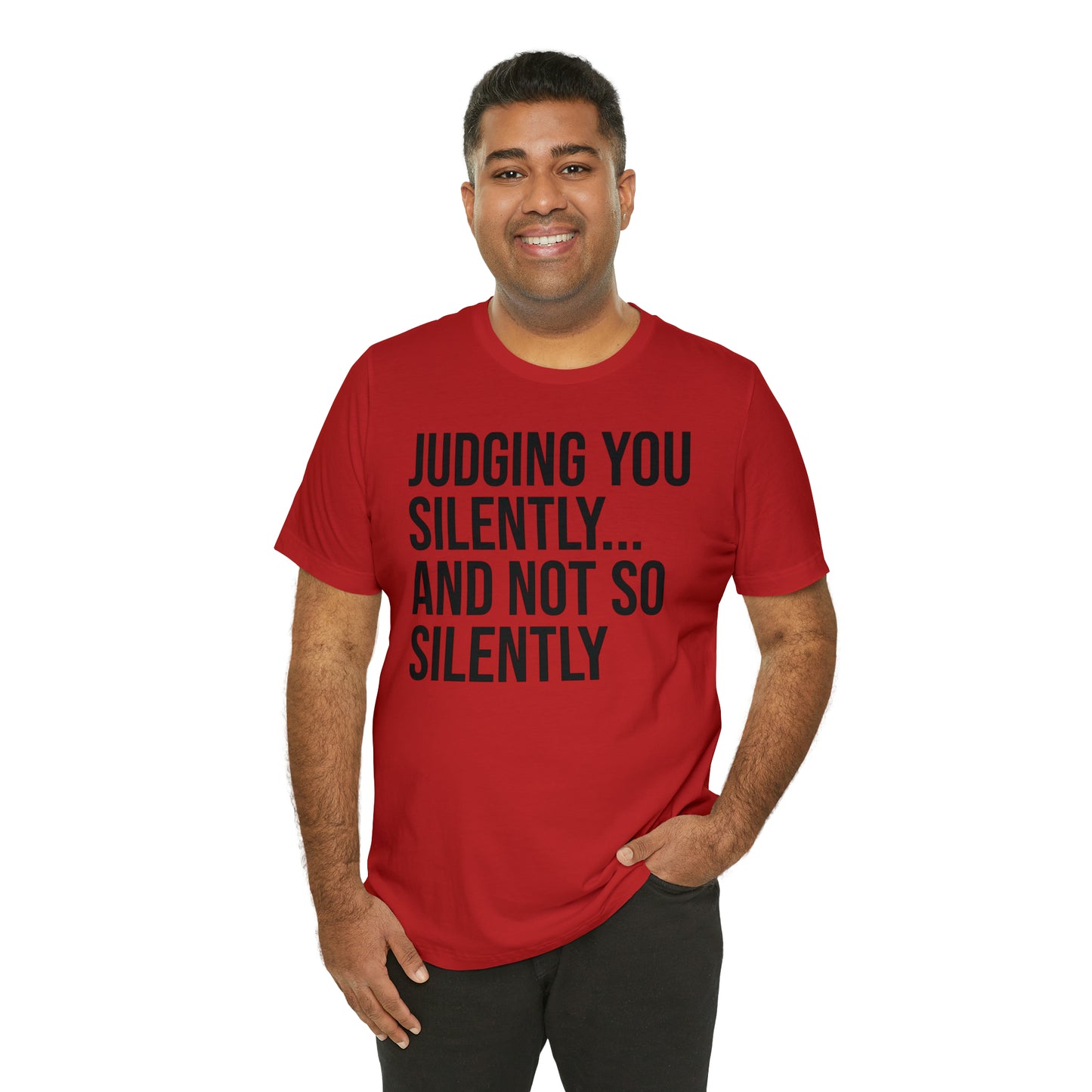 Judging You Silently Shirt - T-Shirt - Cool Father’s Day Shirt - Funny Dad Shirt - Father Figure Shirt - Entrepreneur - Parenting