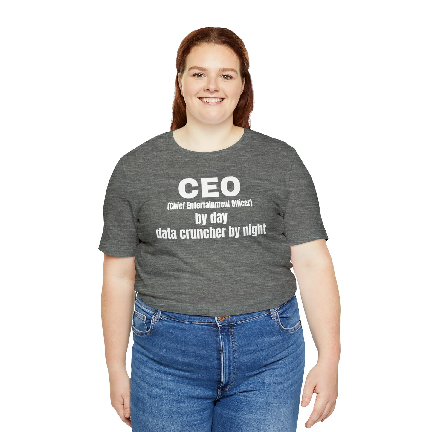 CEO by Day Data Cruncher by Night Dad Shirt - T-Shirt - Cool Father’s Day Shirt - Funny Dad Shirt - Father Figure Shirt - Mom - Mothers - Entrepreneur