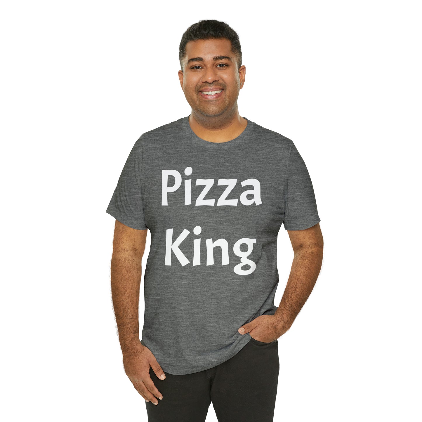 Pizza King Dad Shirt - T-Shirt - Cool Father’s Day Shirt - Funny Dad Shirt - Father Figure Shirt