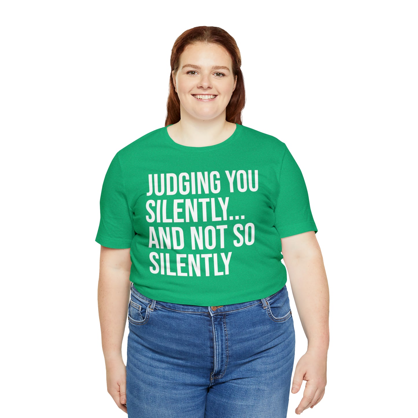 Judging You Silently Shirt - T-Shirt - Cool Father’s Day Shirt - Funny Dad Shirt - Father Figure Shirt - Entrepreneur - Parenting