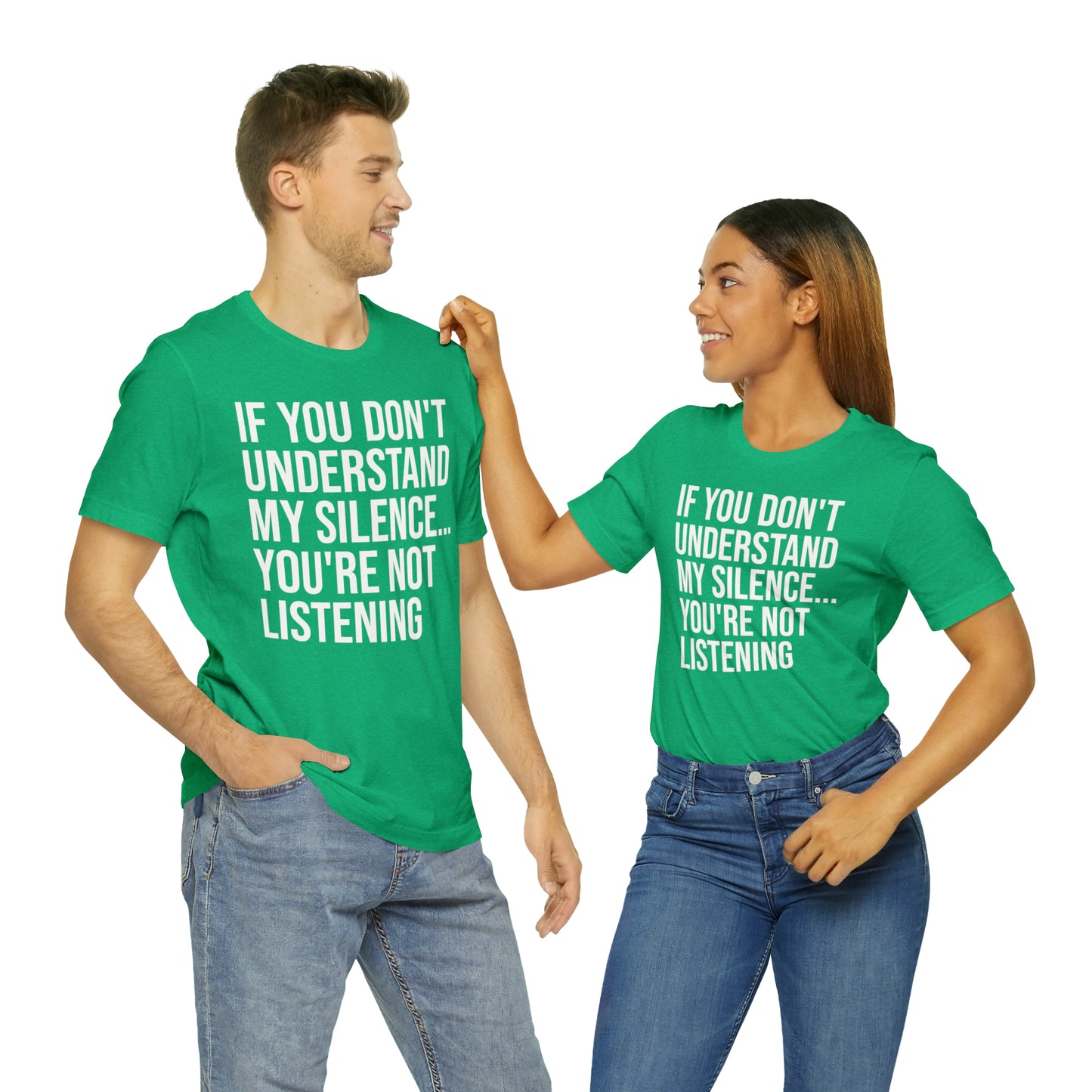 If You Don't Understand My Silence Shirt - T-Shirt - Cool Father’s Day Shirt - Funny Dad Shirt - Father Figure Shirt - Entrepreneur - Parenting - Mom - Mothers