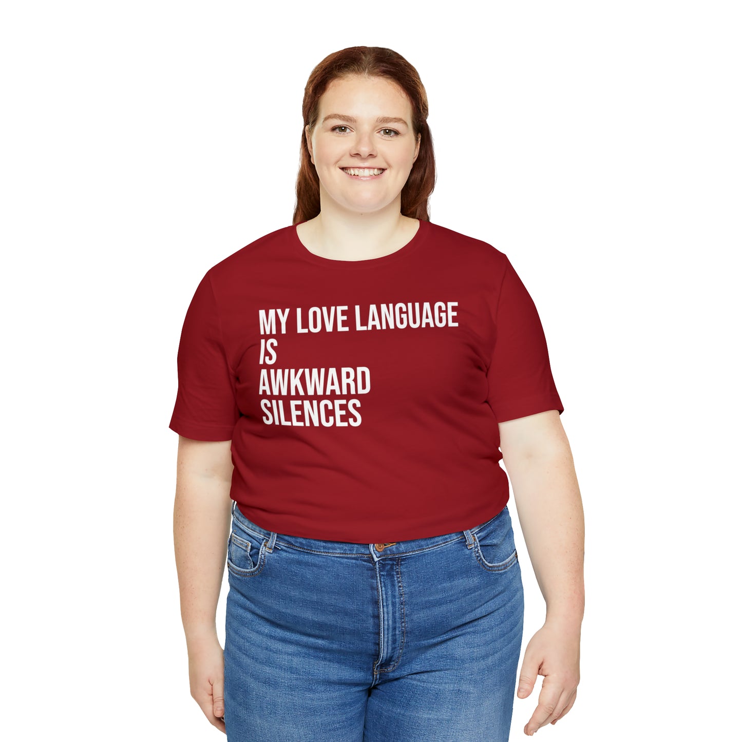 My Love Language Is Awkward Silences Shirt - T-Shirt - Cool Father’s Day Shirt - Funny Dad Shirt - Father Figure Shirt - Entrepreneur - Parenting