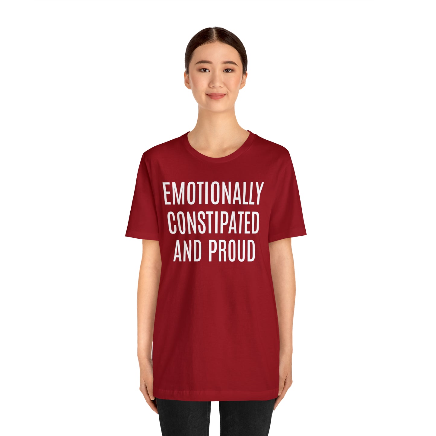 Emotionally Constipated & Proud Shirt - T-Shirt - Cool Father’s Day Shirt - Funny Dad Shirt - Father Figure Shirt - Entrepreneur - Parenting