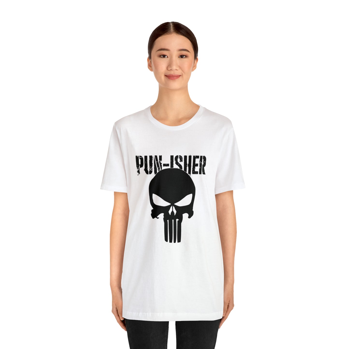 Pun-Isher Punisher Pun Dad Shirt - T-Shirt - Cool Father’s Day Shirt - Funny Dad Shirt - Father Figure Shirt