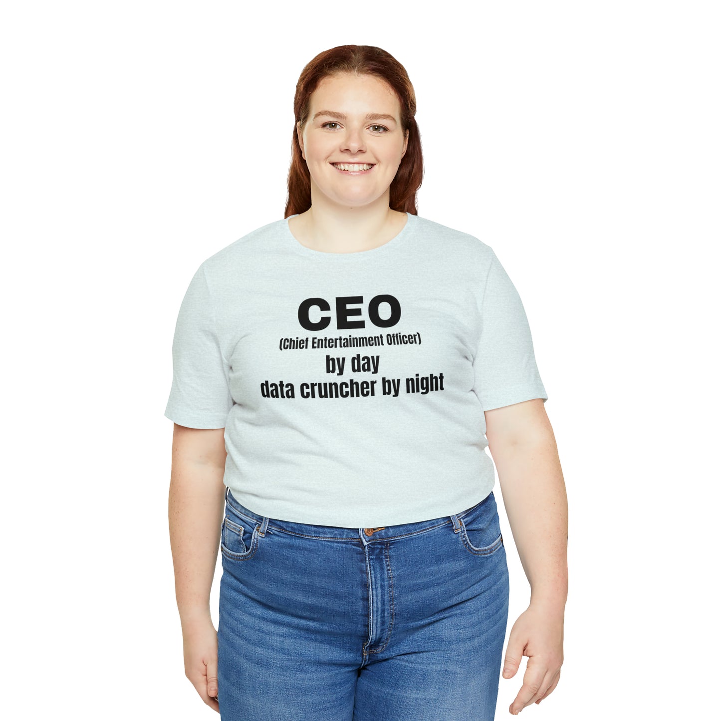 CEO by Day Data Cruncher by Night Dad Shirt - T-Shirt - Cool Father’s Day Shirt - Funny Dad Shirt - Father Figure Shirt - Mom - Mothers - Entrepreneur