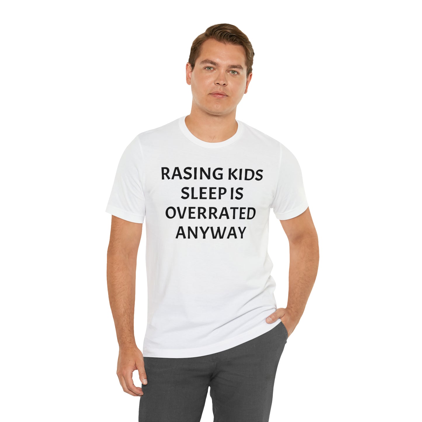 Sleep is Overrated Parenting - T-Shirt - Cool Father’s Day Shirt - Funny Dad Shirt - Father Figure Shirt - Mom - Mothers - Entrepreneur