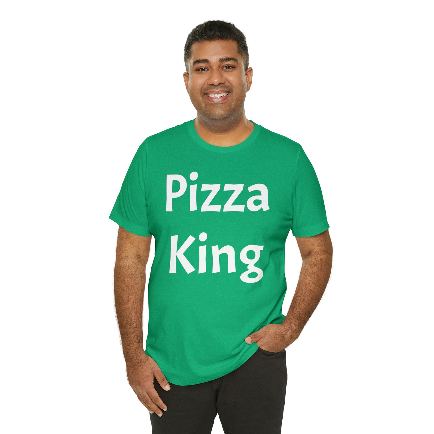 Pizza King Dad Shirt - T-Shirt - Cool Father’s Day Shirt - Funny Dad Shirt - Father Figure Shirt