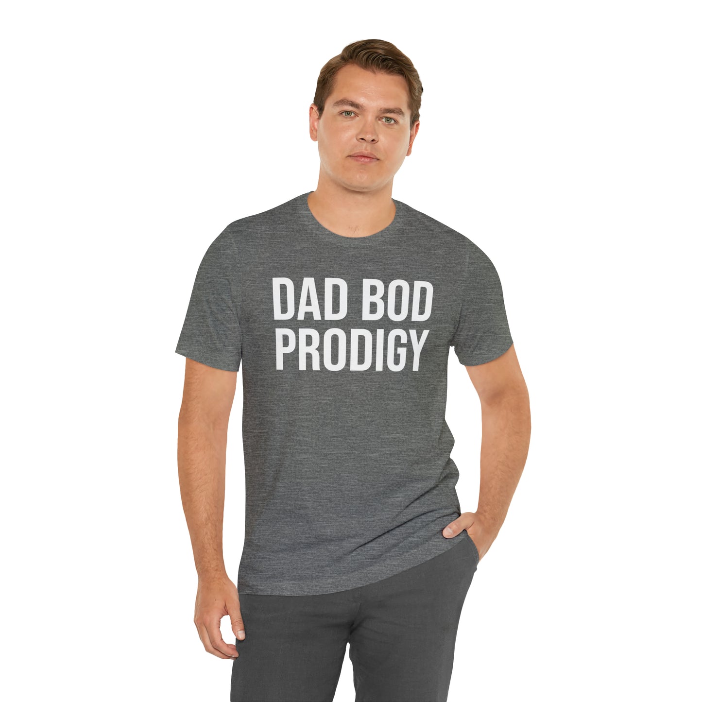 Dad Bod Prodigy Dad Shirt - T-Shirt - Cool Father’s Day Shirt - Funny Dad Shirt - Father Figure Shirt