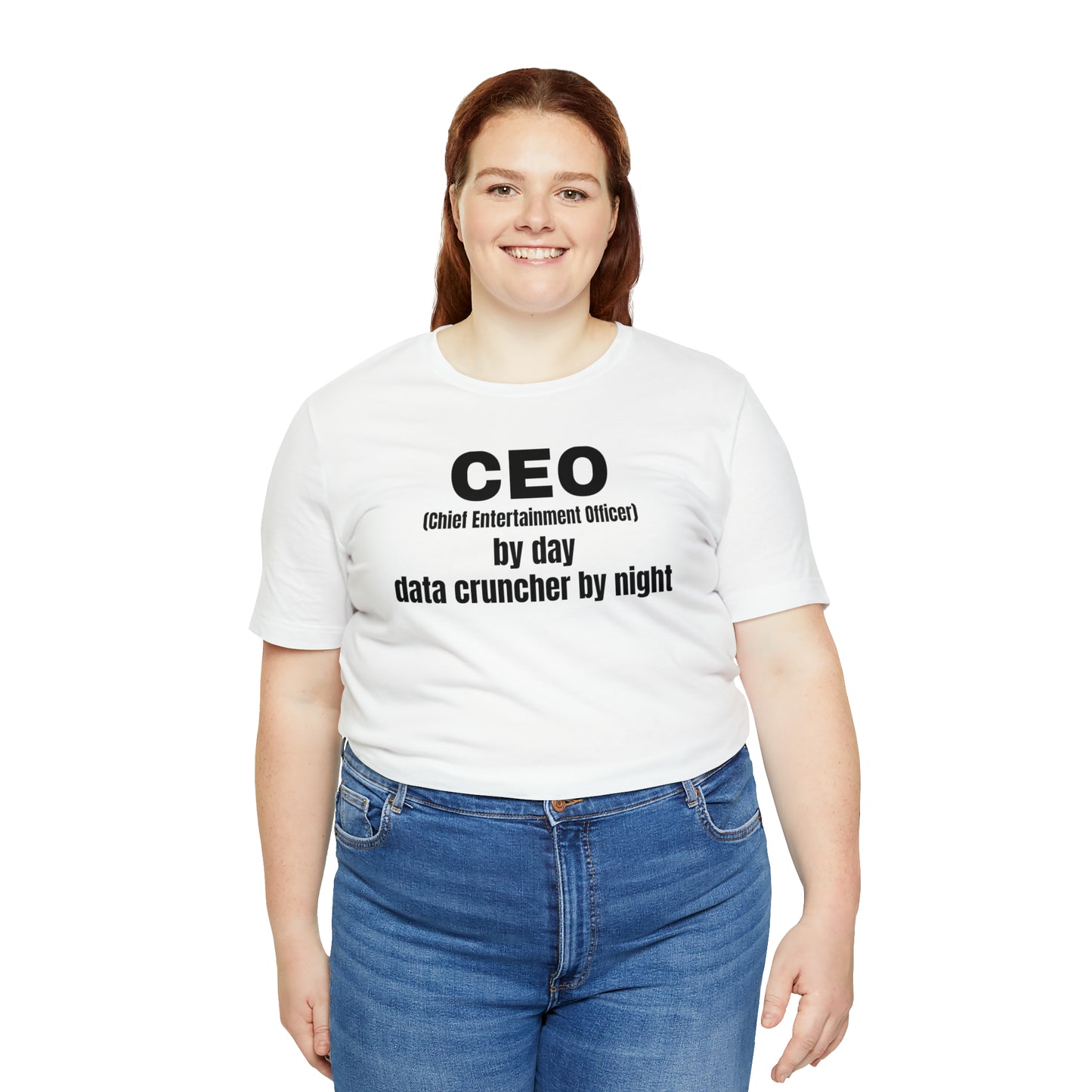 CEO by Day Data Cruncher by Night Dad Shirt - T-Shirt - Cool Father’s Day Shirt - Funny Dad Shirt - Father Figure Shirt - Mom - Mothers - Entrepreneur