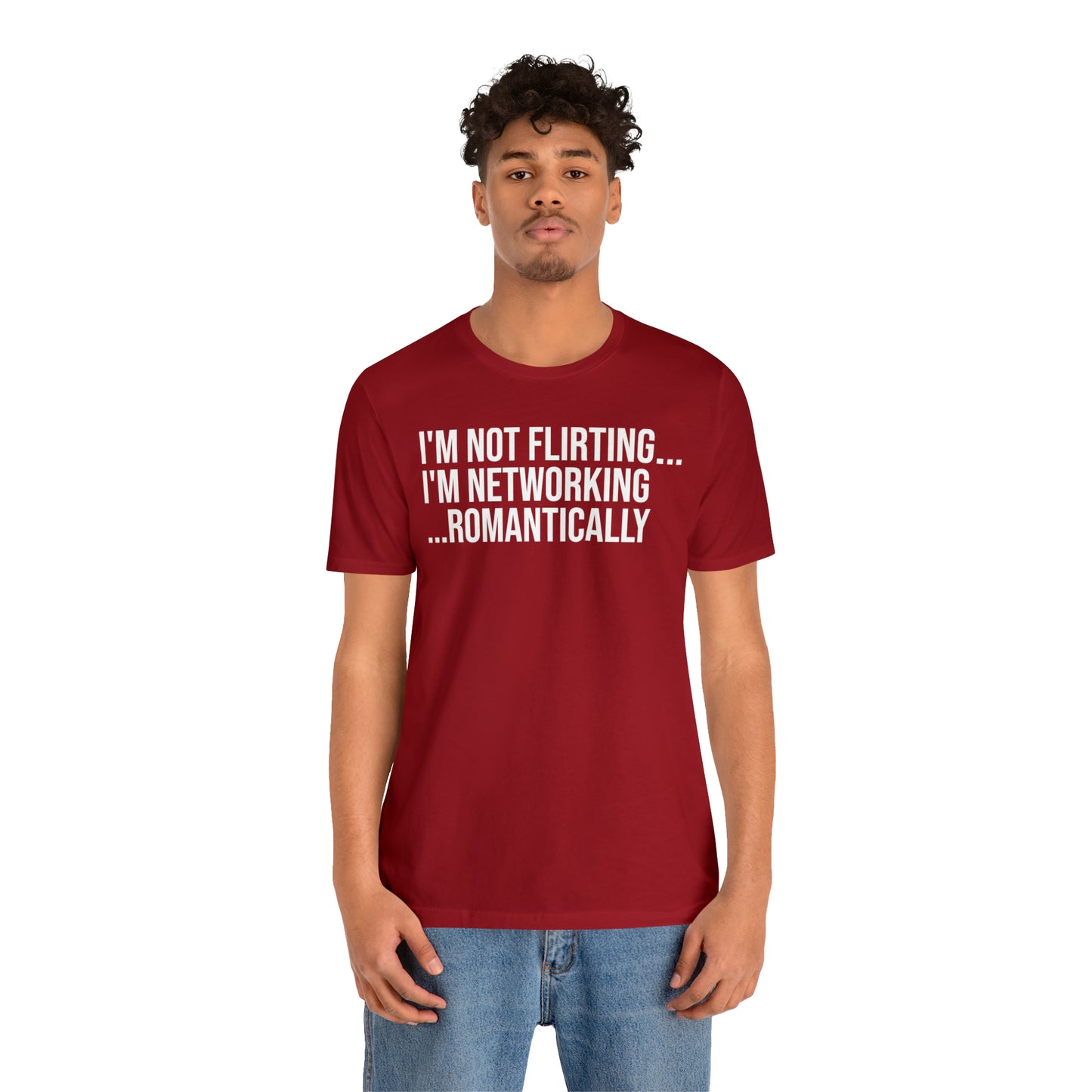 I'm Not Flirting I'm Networking Shirt - T-Shirt - Cool Father’s Day Shirt - Funny Dad Shirt - Father Figure Shirt - Entrepreneur - Parenting