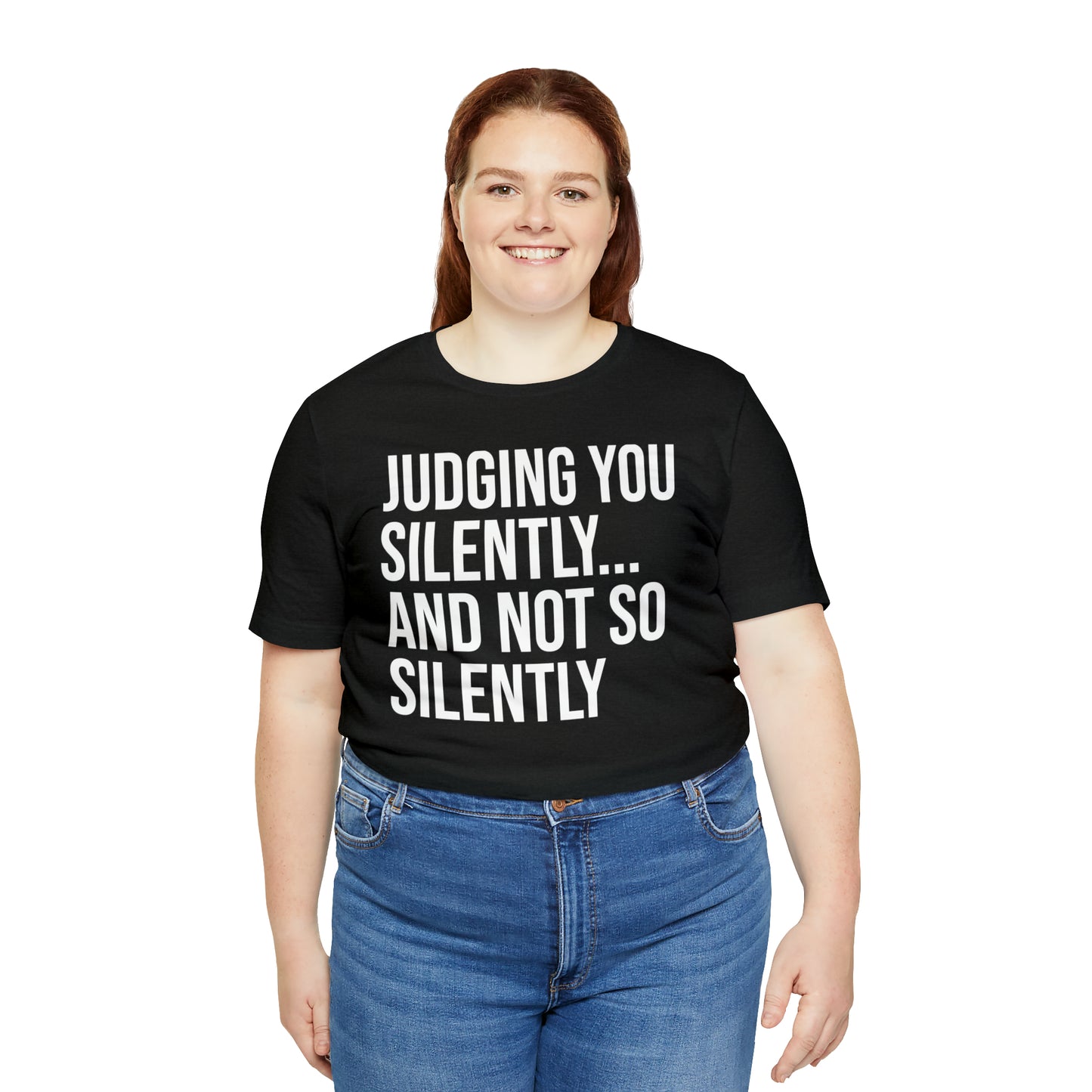 Judging You Silently Shirt - T-Shirt - Cool Father’s Day Shirt - Funny Dad Shirt - Father Figure Shirt - Entrepreneur - Parenting