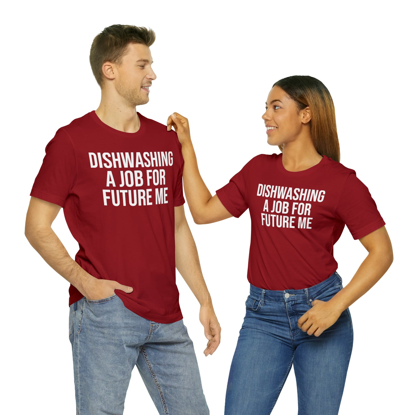 Dishwashing A Job For Future Me Shirt - T-Shirt - Cool Father’s Day Shirt - Funny Dad Shirt - Father Figure Shirt - Entrepreneur - Parenting