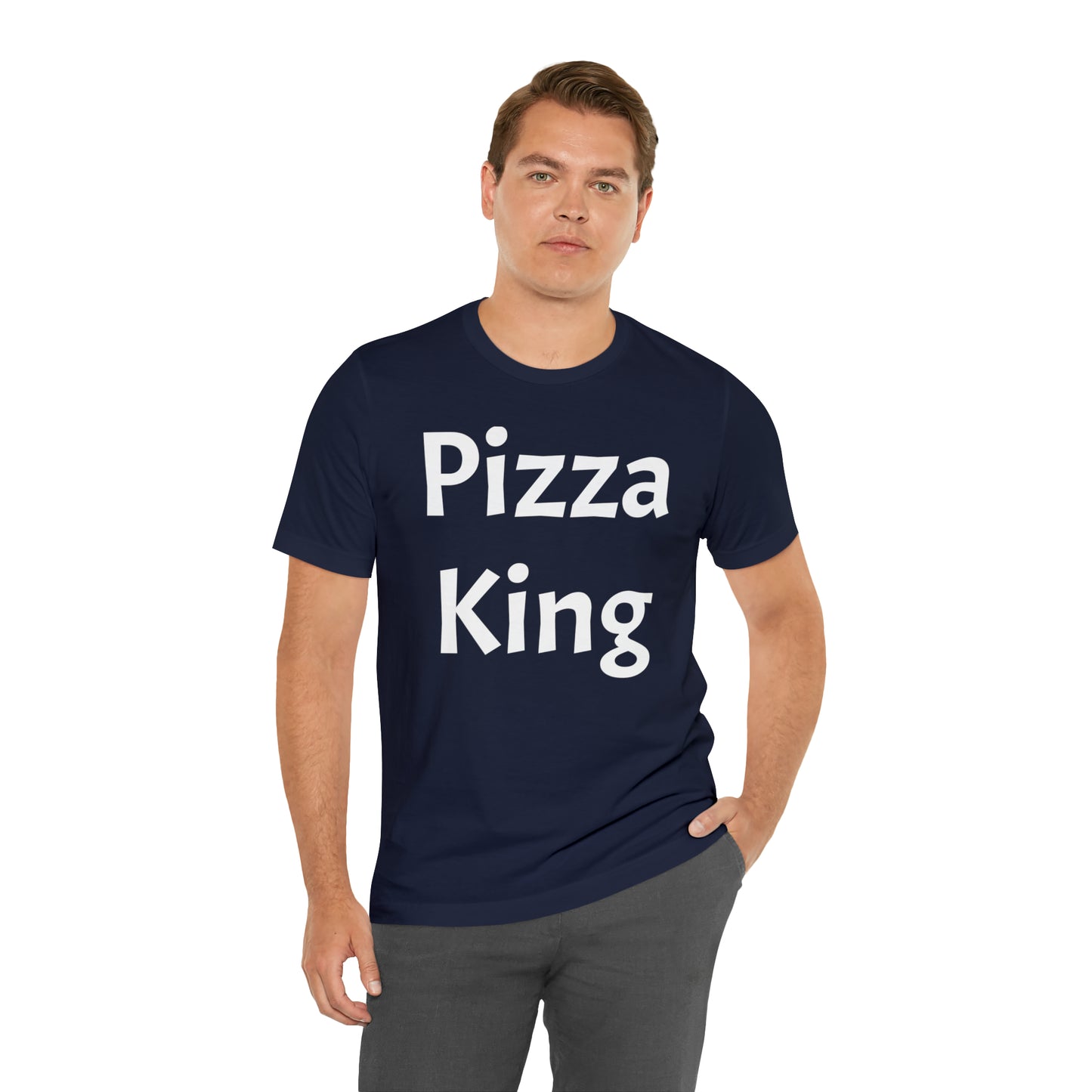 Pizza King Dad Shirt - T-Shirt - Cool Father’s Day Shirt - Funny Dad Shirt - Father Figure Shirt